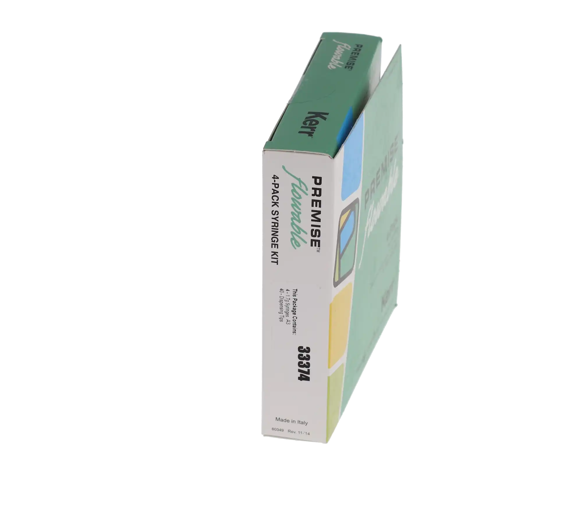 Premise Flowable Nanofilled Composite, Light-Cure, Syringe Refill, 1.7 g, Shade A3, 4/Pk, 33374 thumbnail 17
