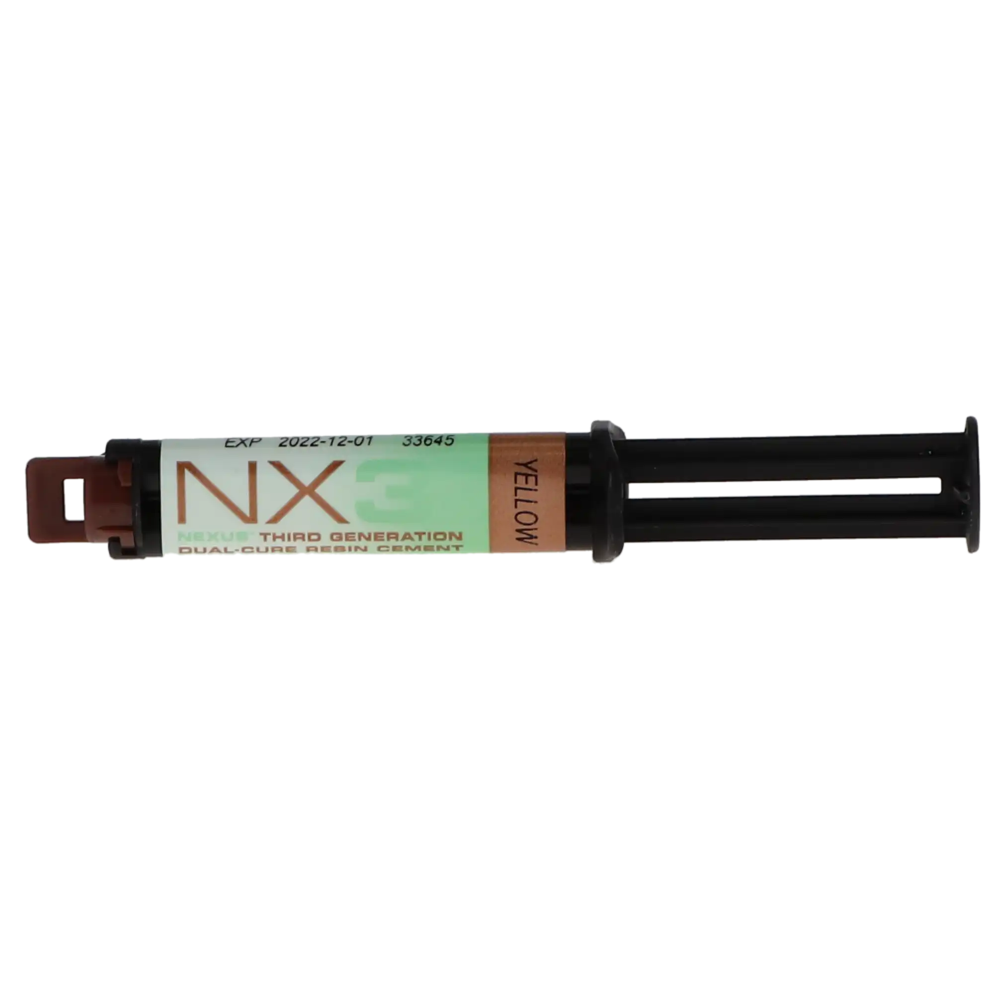 Kerr NX3 Nexus Third Generation Universal Adhesive Resin Cement, Dual-Cure Automix Syringe Refill, Yellow, 5 g, 33645 thumbnail 14