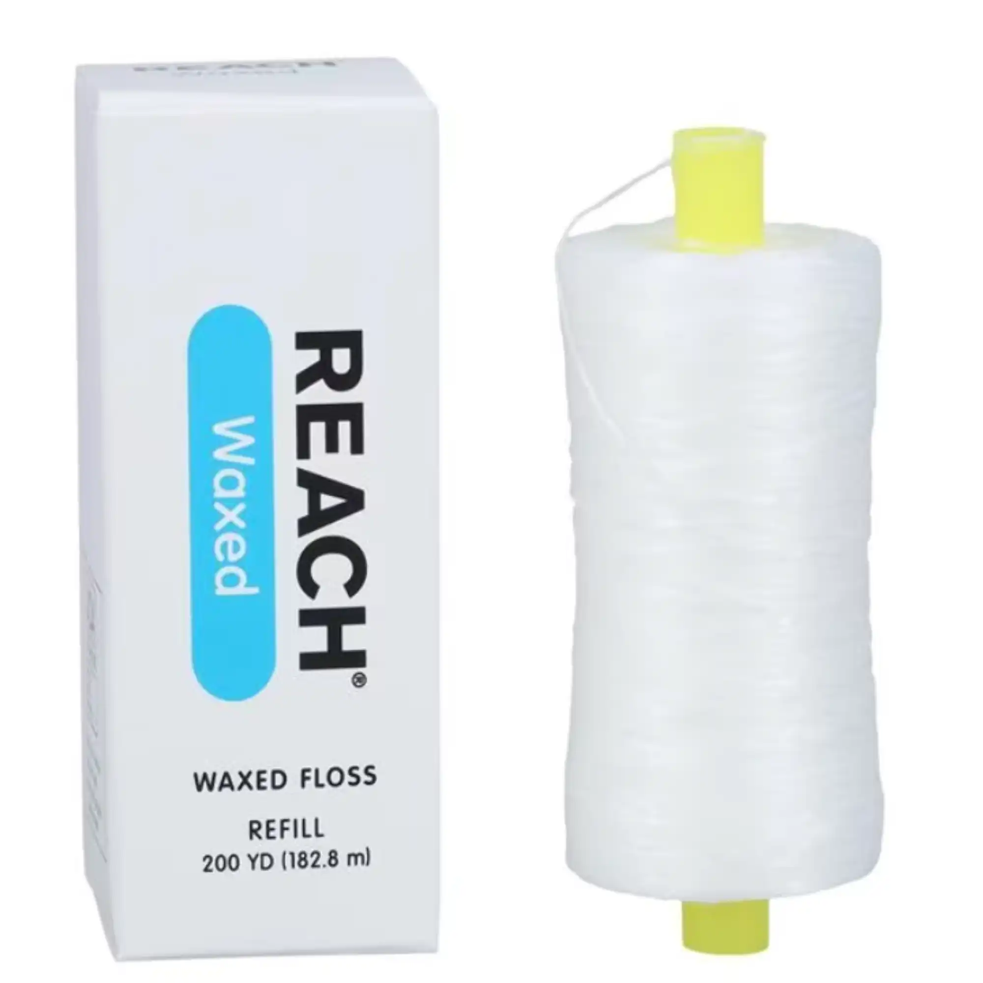 Reach Floss Waxed 200yd Unflavored Refills, Case of 24, 01KEZKNNFRTEK969TAEH8MZ2FA thumbnail 5