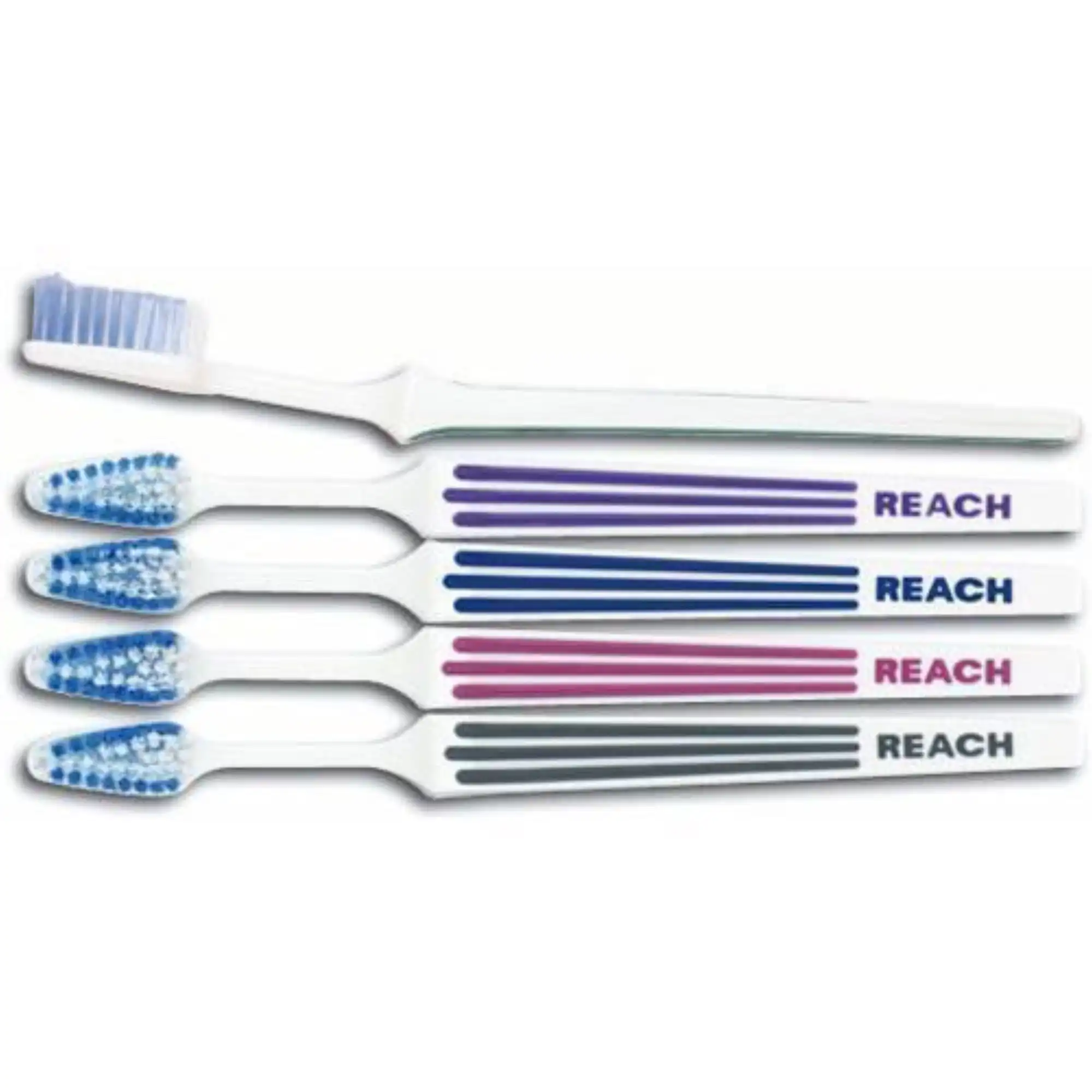 Reach Advanced Design Toothbrush, Adult, Soft, Compact, 12/Box, 7219 - Reach Advanced Design Toothbrush, Adult, Soft, Compact, 12/Box, 7219 - Image 1