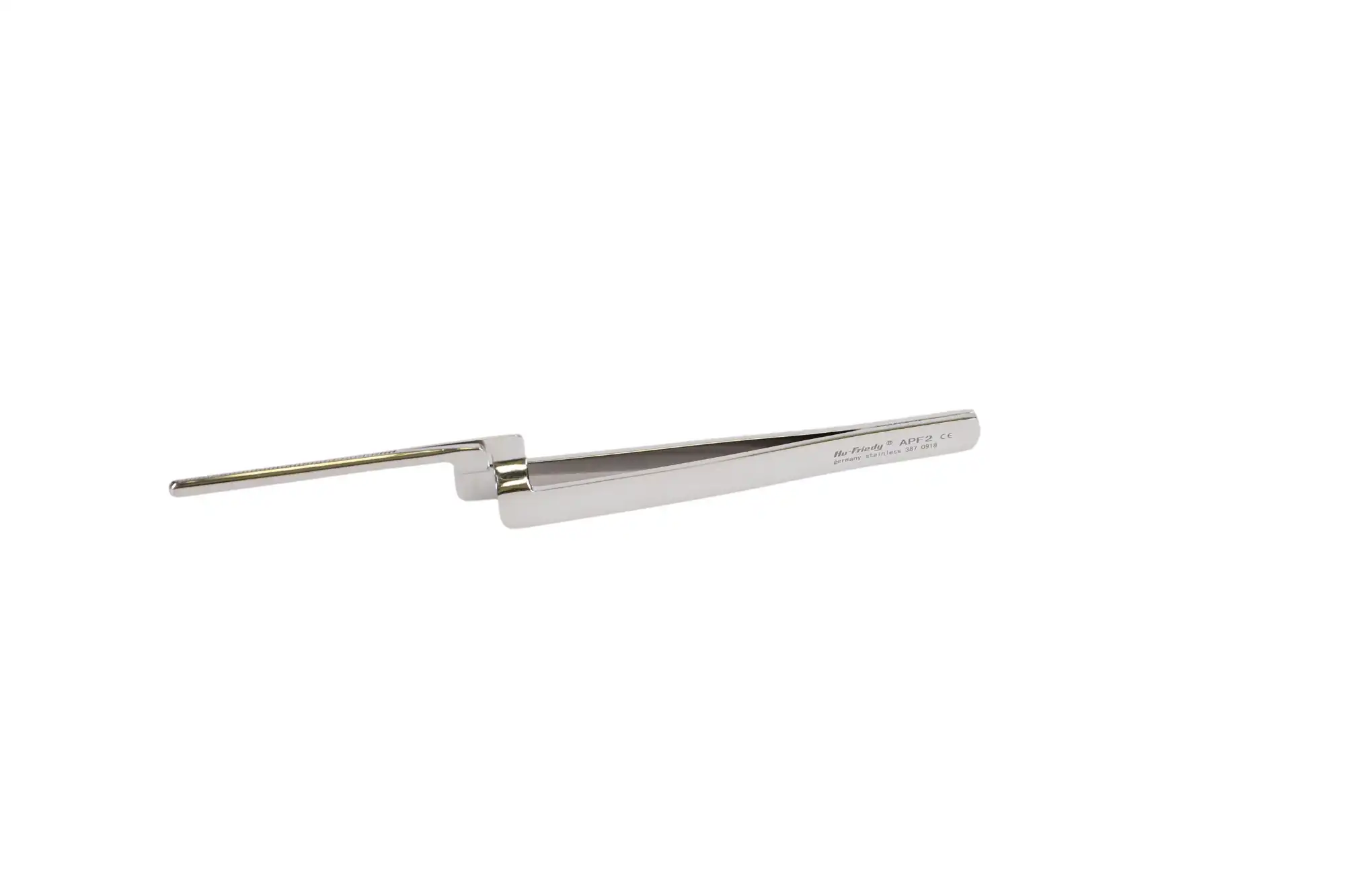 Hu-Friedy Miller Articulating Paper Forceps, Straight, Serrated, Stainless Steel, 6", APF2 thumbnail 3