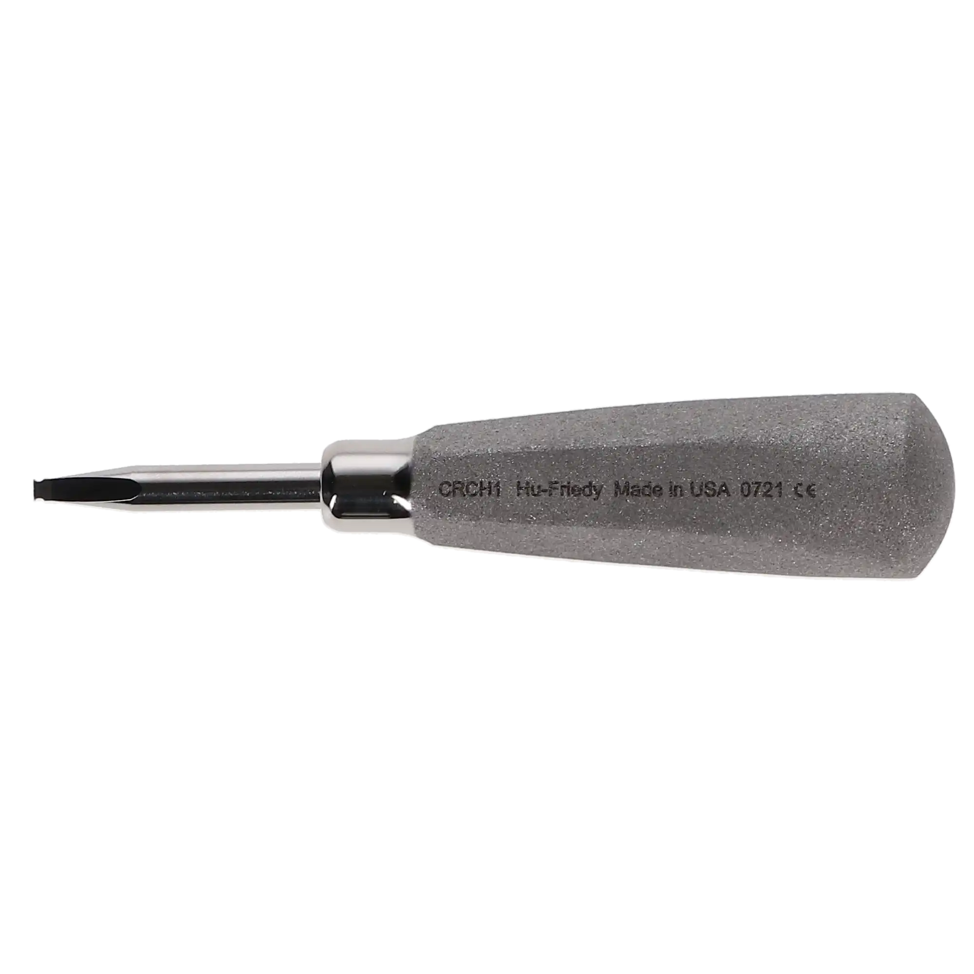 Hu-Friedy Christensen Crown Remover, Straight, Anterior, 3.0 mm, Single End, #509 Tapered Hexagon Handle, CRCH1 thumbnail 2
