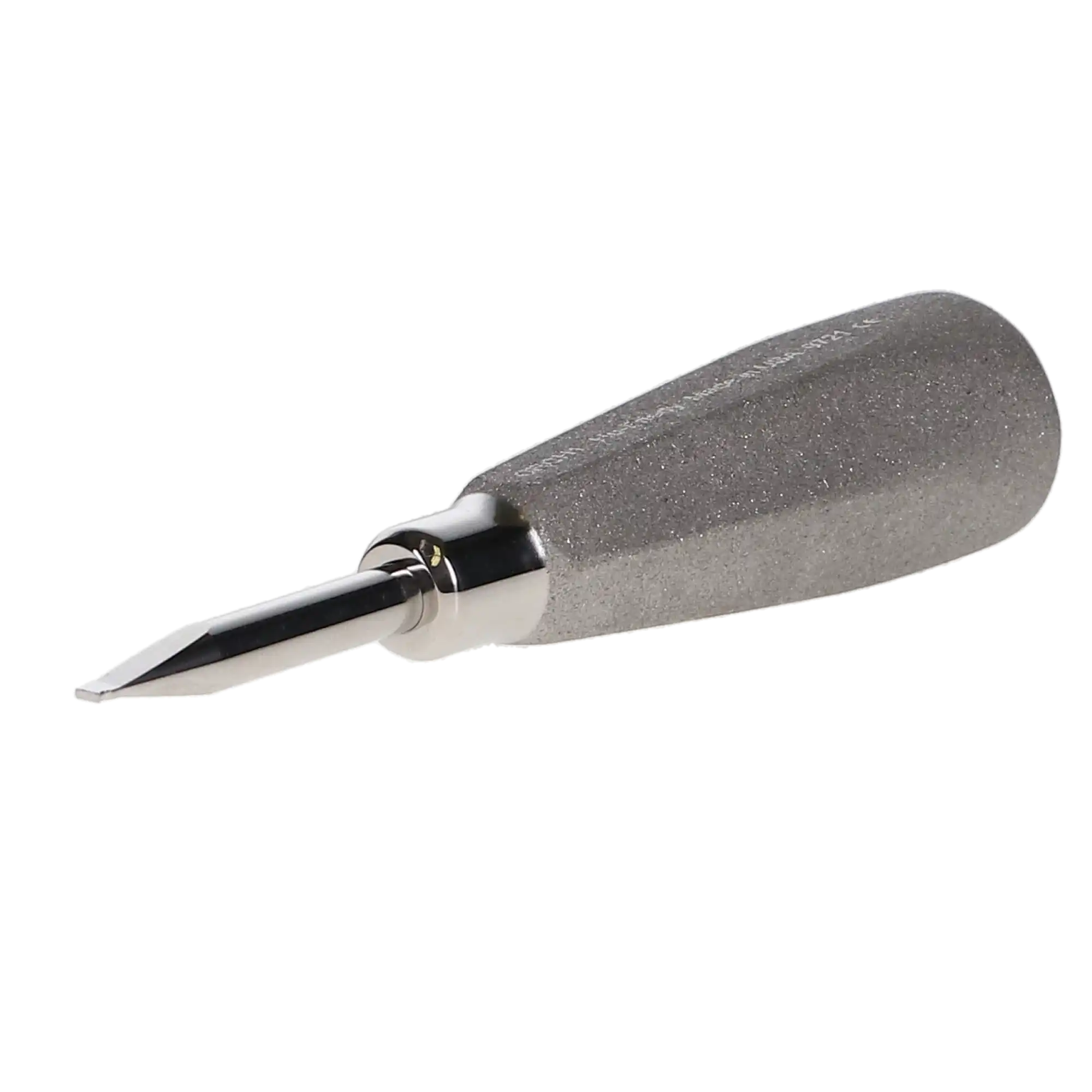 Hu-Friedy Christensen Crown Remover, Straight, Anterior, 3.0 mm, Single End, #509 Tapered Hexagon Handle, CRCH1 thumbnail 3