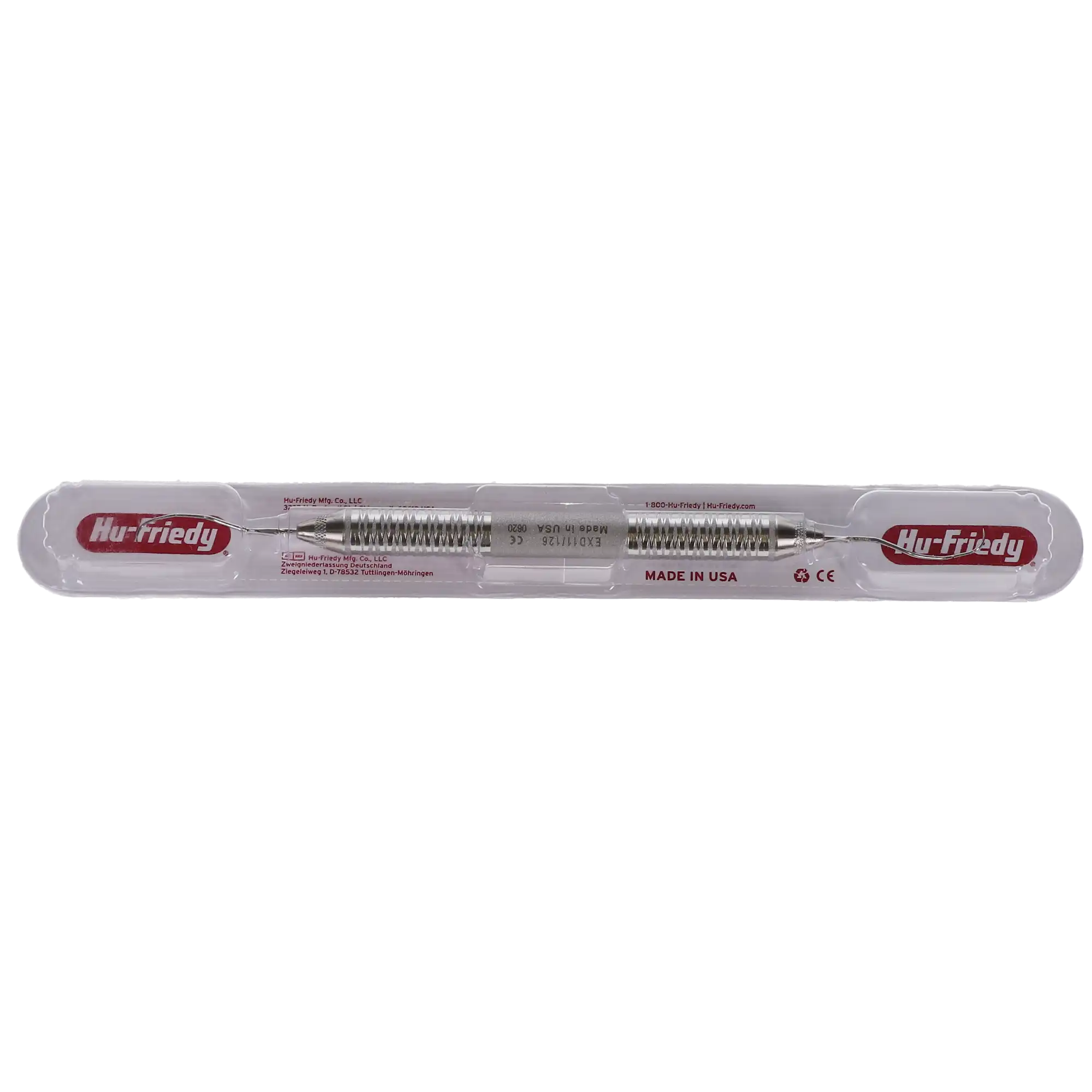 Hu-Friedy 11/12 ODU Double-Ended Explorer, #6 Satin Steel Handle, EXD11/126 thumbnail 5