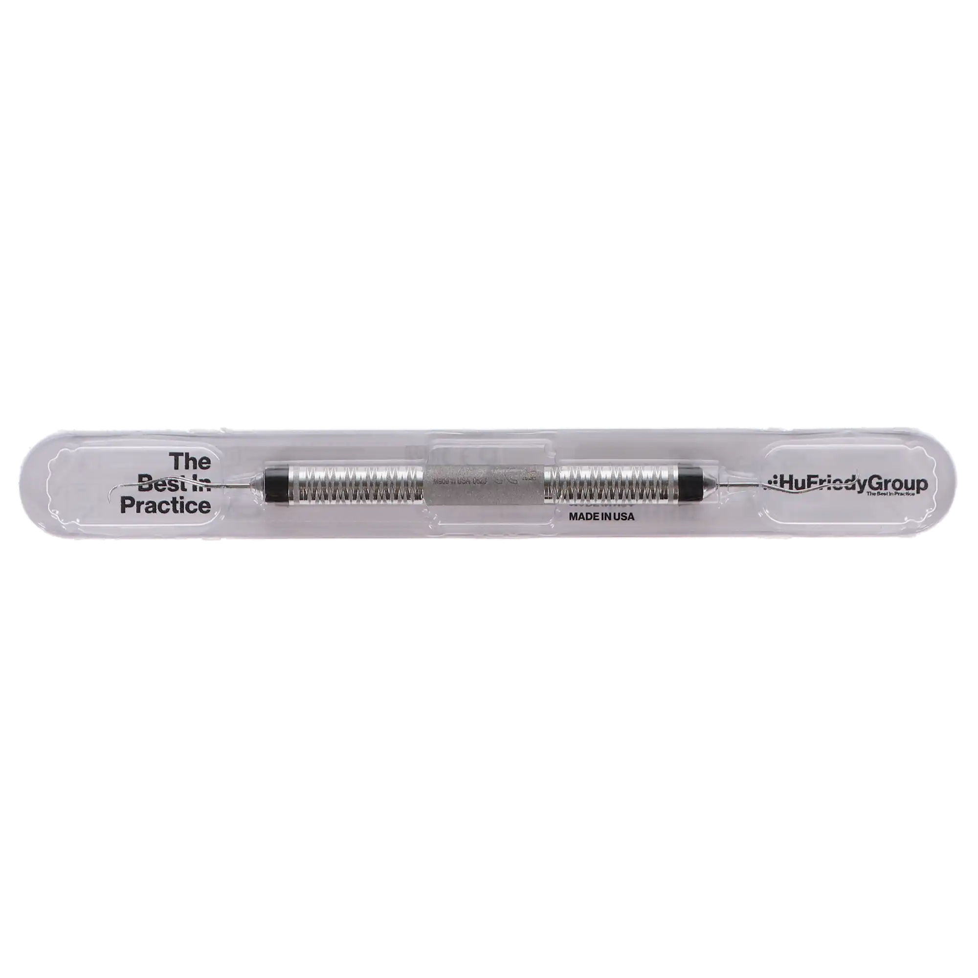 Hu-Friedy #11/12 ODU Double-Ended Explorer, #7 Satin Steel Colours Handle, EXD11/127 thumbnail 4