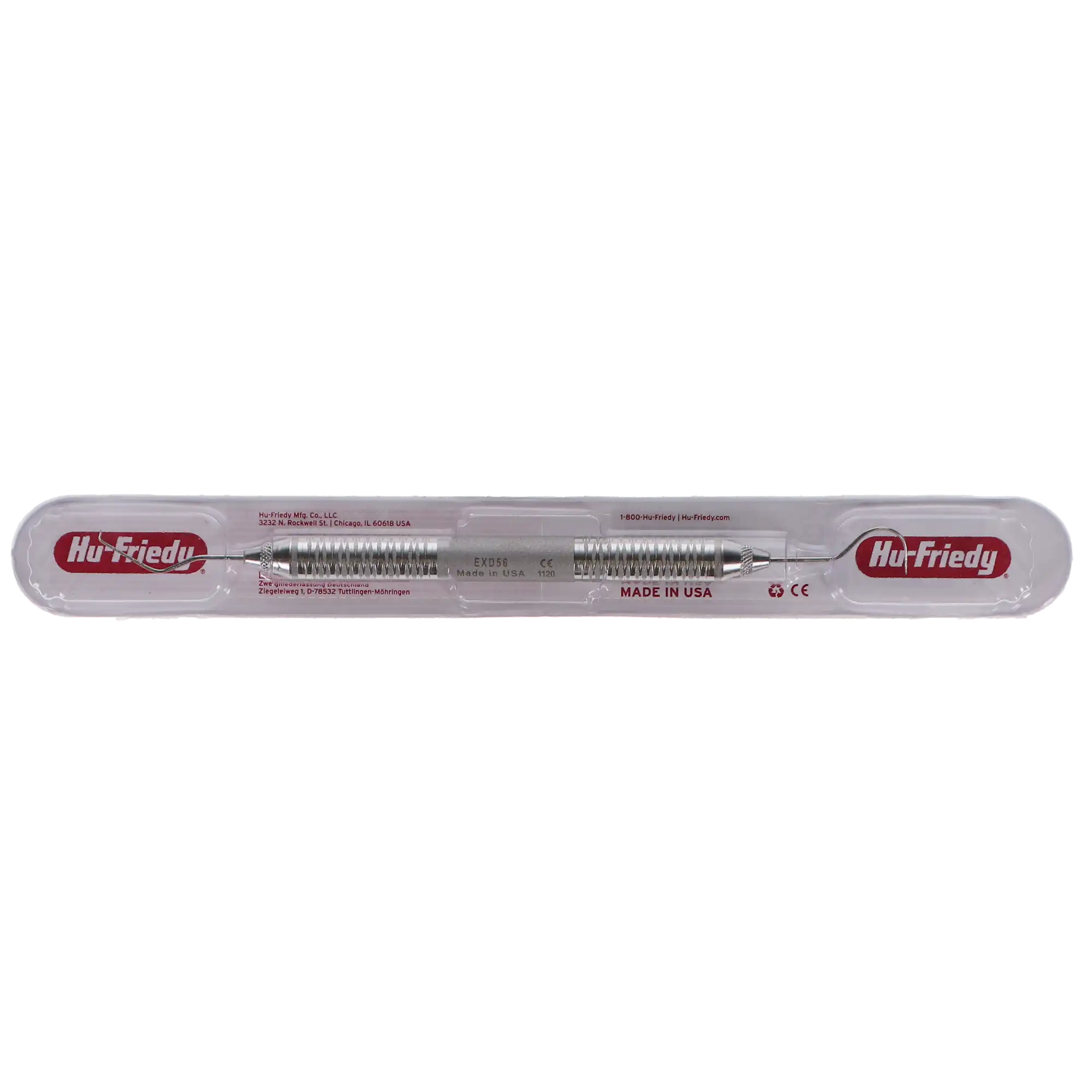 Hu-Friedy Double-Ended Explorer #5 (17/23), #6 Satin Steel Handle, EXD56 thumbnail 5