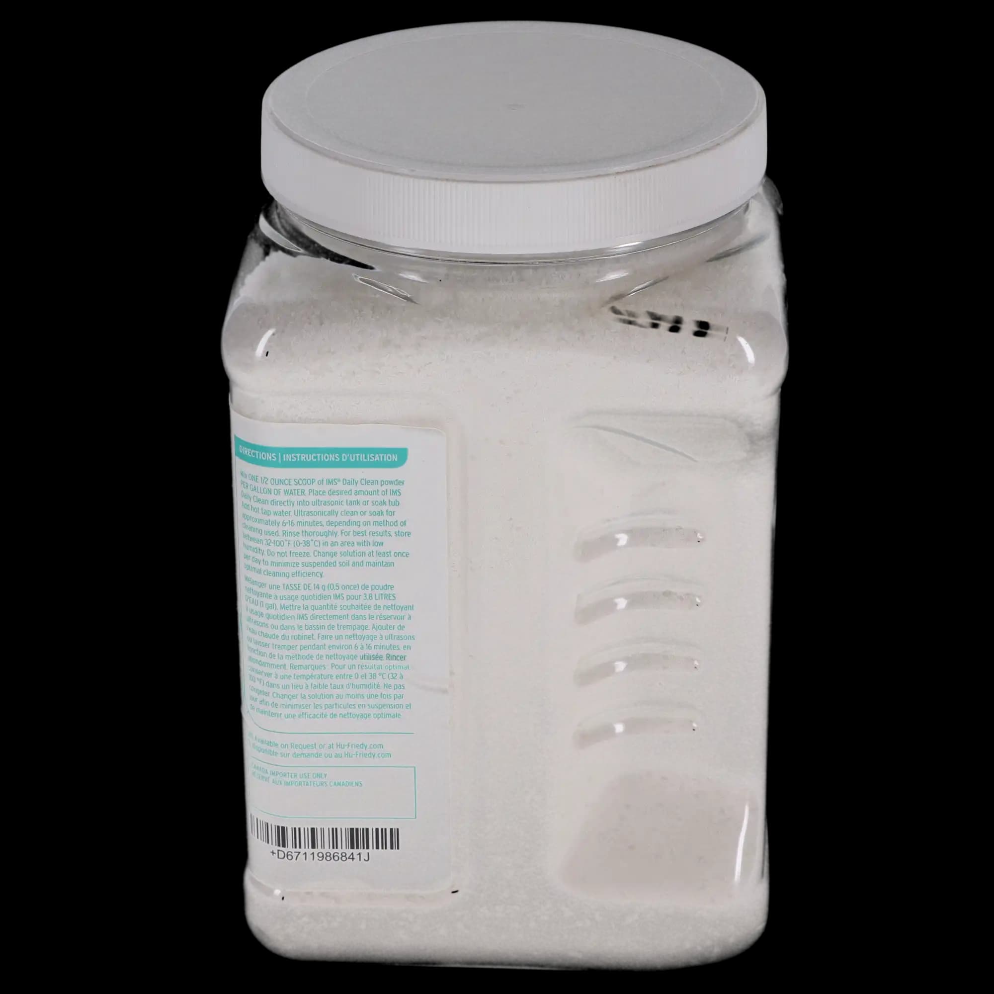 Hu-Friedy IMS Daily Clean General Purpose Detergent, 5 lb (2.27 kg) Tub, Makes 160 Gallons, IMS-1218 thumbnail 5