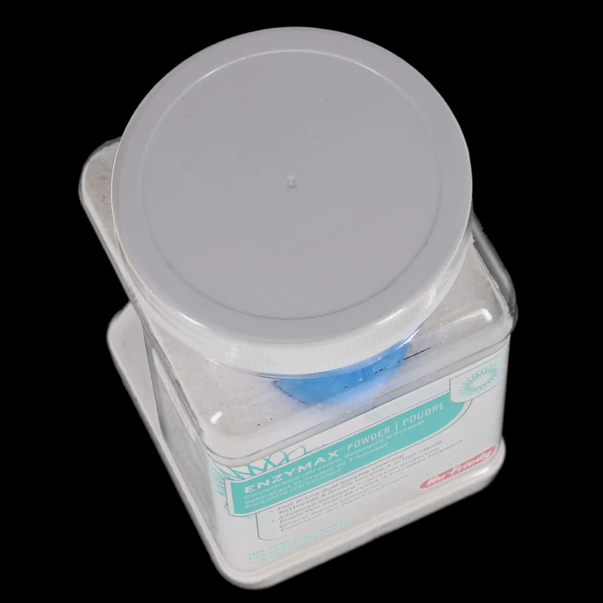 Hu-Friedy Enzymax Dual Enzyme Ultrasonic Detergent Powder, 800 g Jar, Makes 50 Gallons, IMS-1230C thumbnail 2