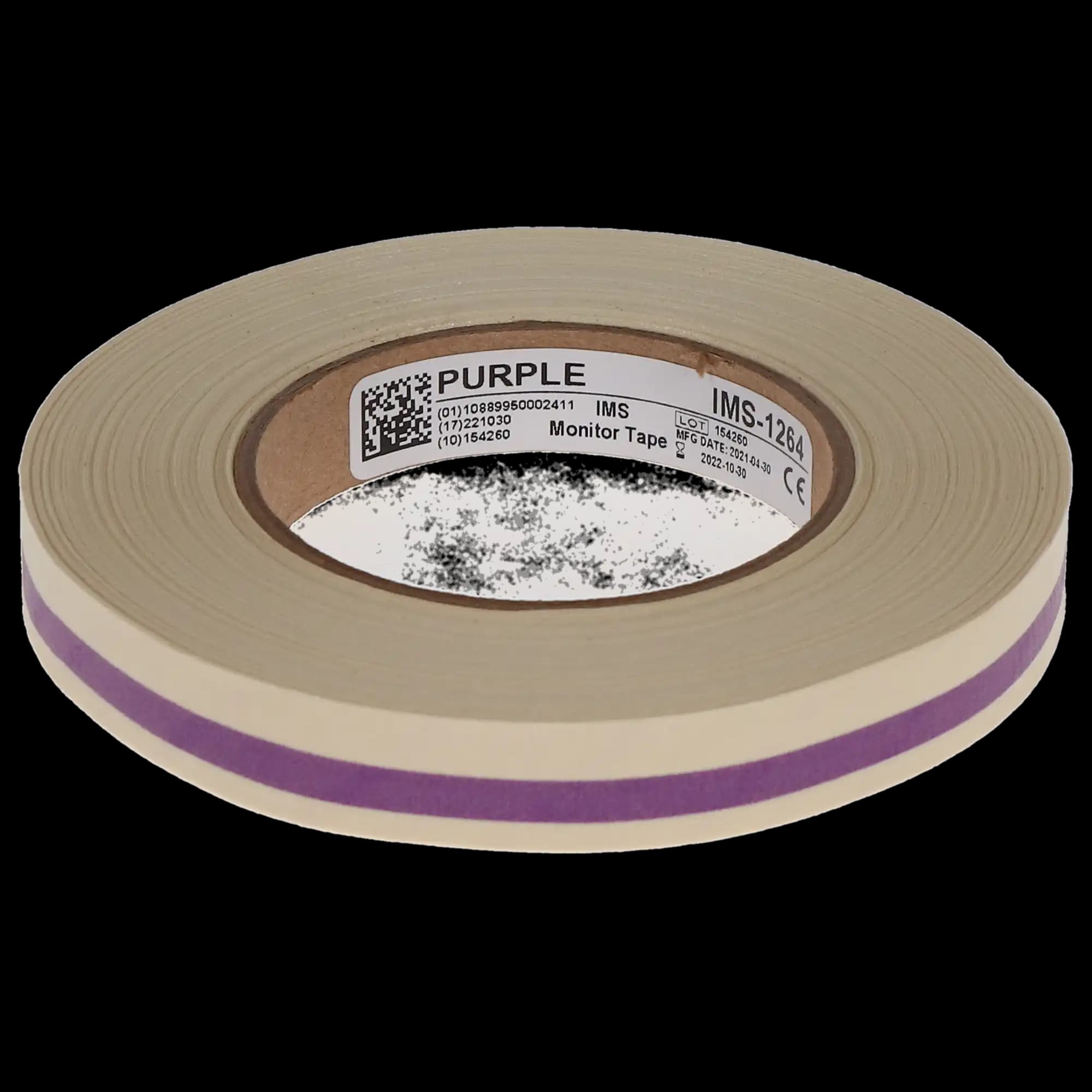 Hu-Friedy IMS Autoclave Monitor Tape, Purple, 3/4" (19 mm) x 60 yd (55 m) Roll, IMS-1264 thumbnail 5
