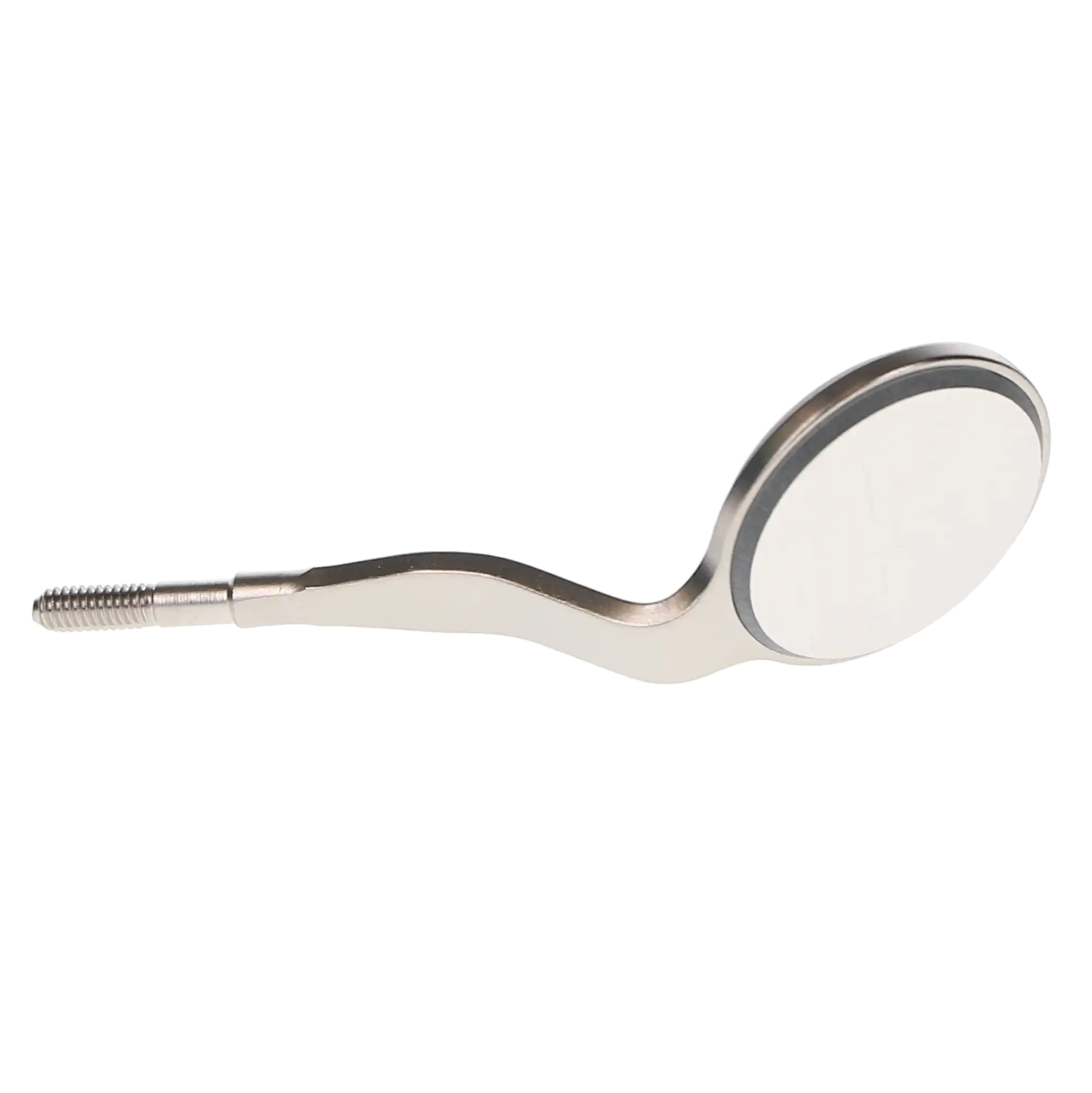 Hu-Friedy Cone Socket Front Surface Mouth Mirror, Double-Sided, #4 Rhodium-Coated, 22mm, 6/Pk, MIR4DS/6 thumbnail 2