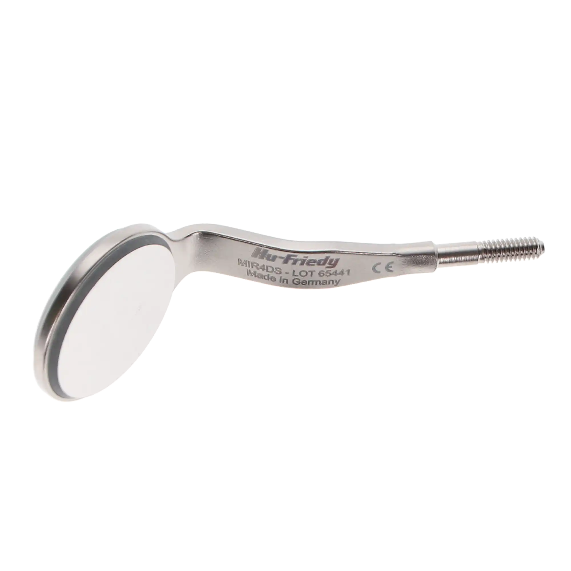 Hu-Friedy Cone Socket Front Surface Mouth Mirror, Double-Sided, #4 Rhodium-Coated, 22mm, 6/Pk, MIR4DS/6 thumbnail 3