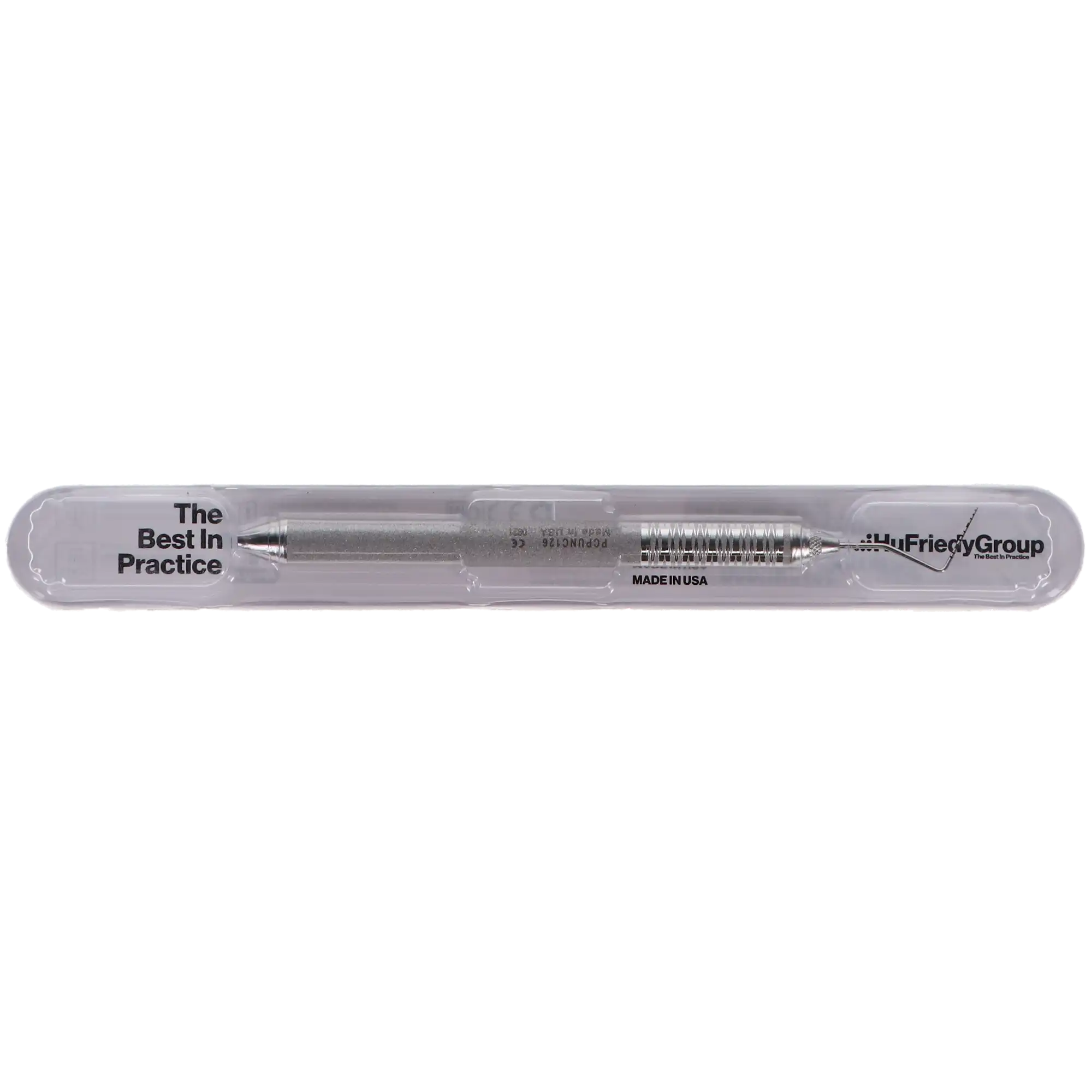 Hu-Friedy Qulix Color-Coded Periodontal Probe, Single-End, UNC-12 (1-12), #6 Satin Steel Handle, PCPUNC126 thumbnail 5