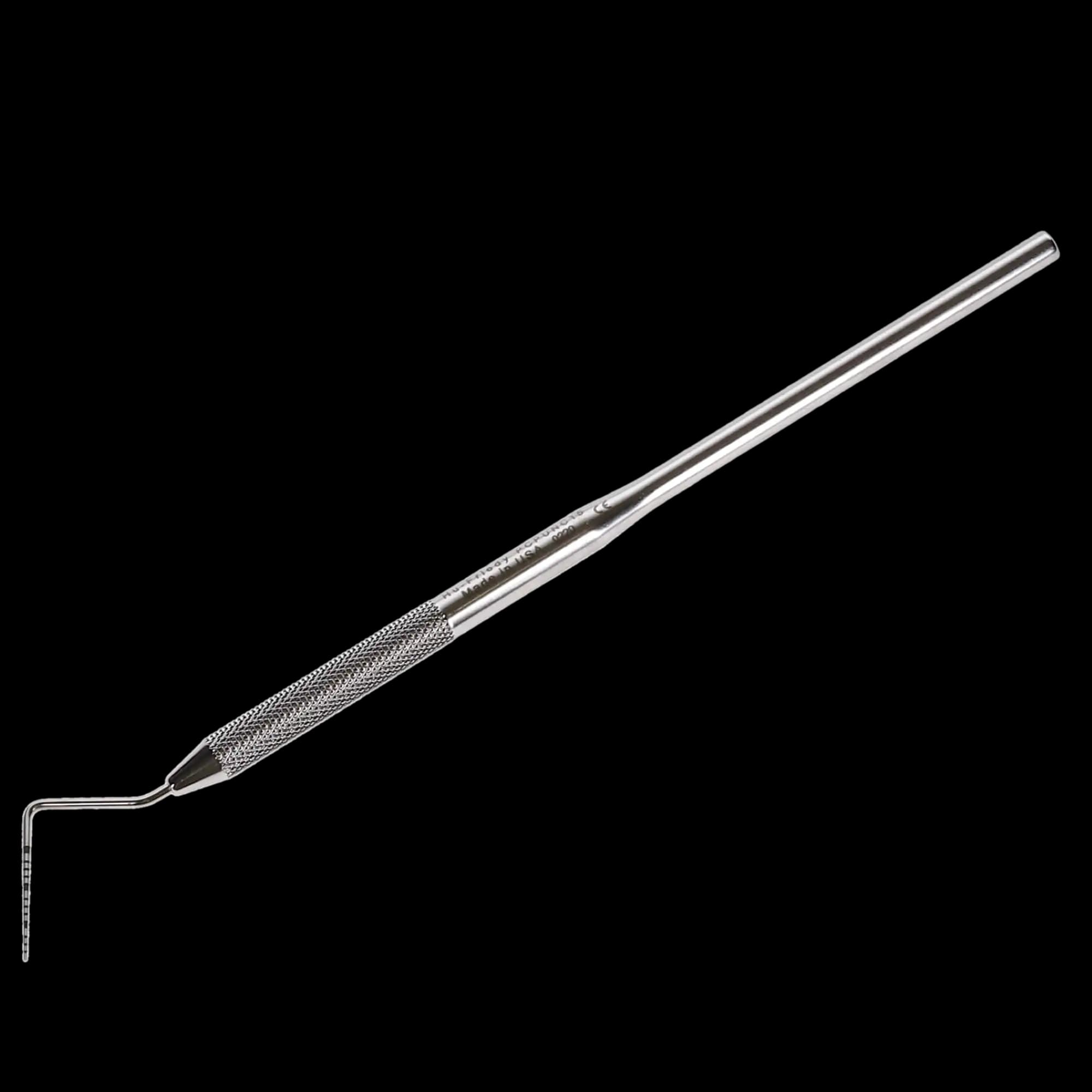 Hu-Friedy Qulix Color-Coded Periodontal Probe, UNC-15 (1-15), Single-End, #30 Round Handle, PCPUNC15 thumbnail 4