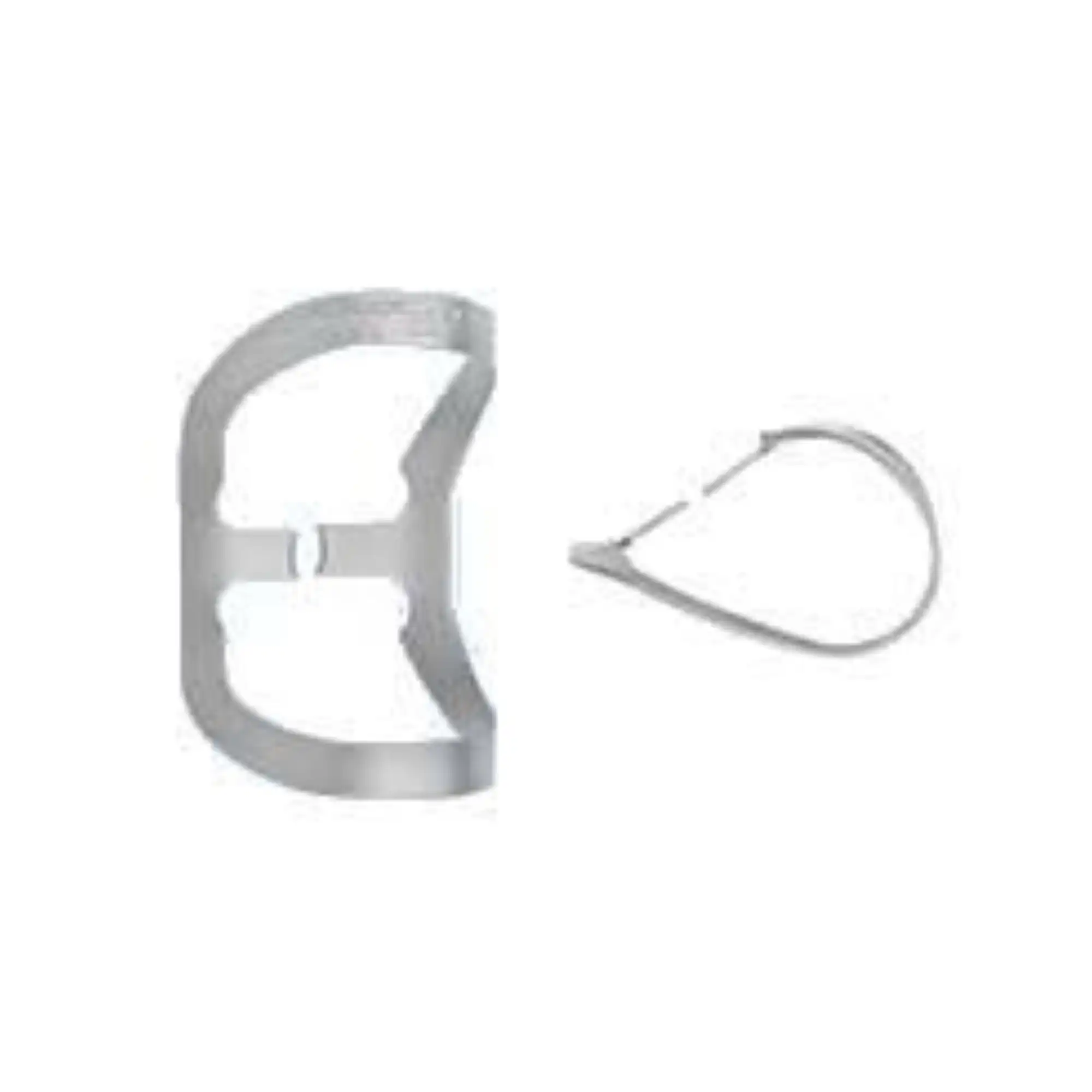 Hu-Friedy Satin Steel Rubber Dam Clamp, #212, Anterior, Wingless, 1/Pk, RDCM212 thumbnail 2
