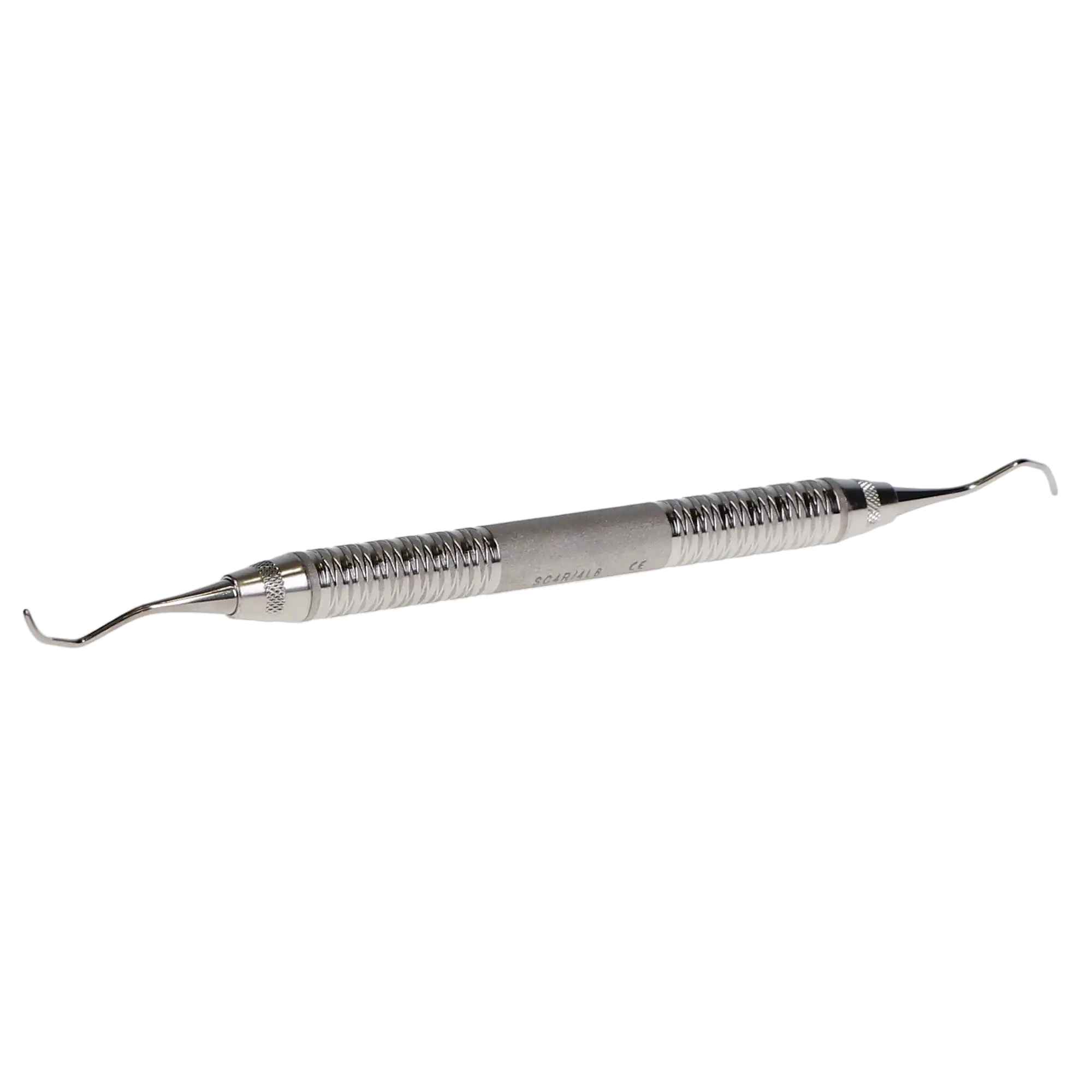 Hu-Friedy Columbia 4R/4L Universal Curette, Double-Ended, Posterior, #6 Satin Steel Handle, SC4R/4L6 thumbnail 2