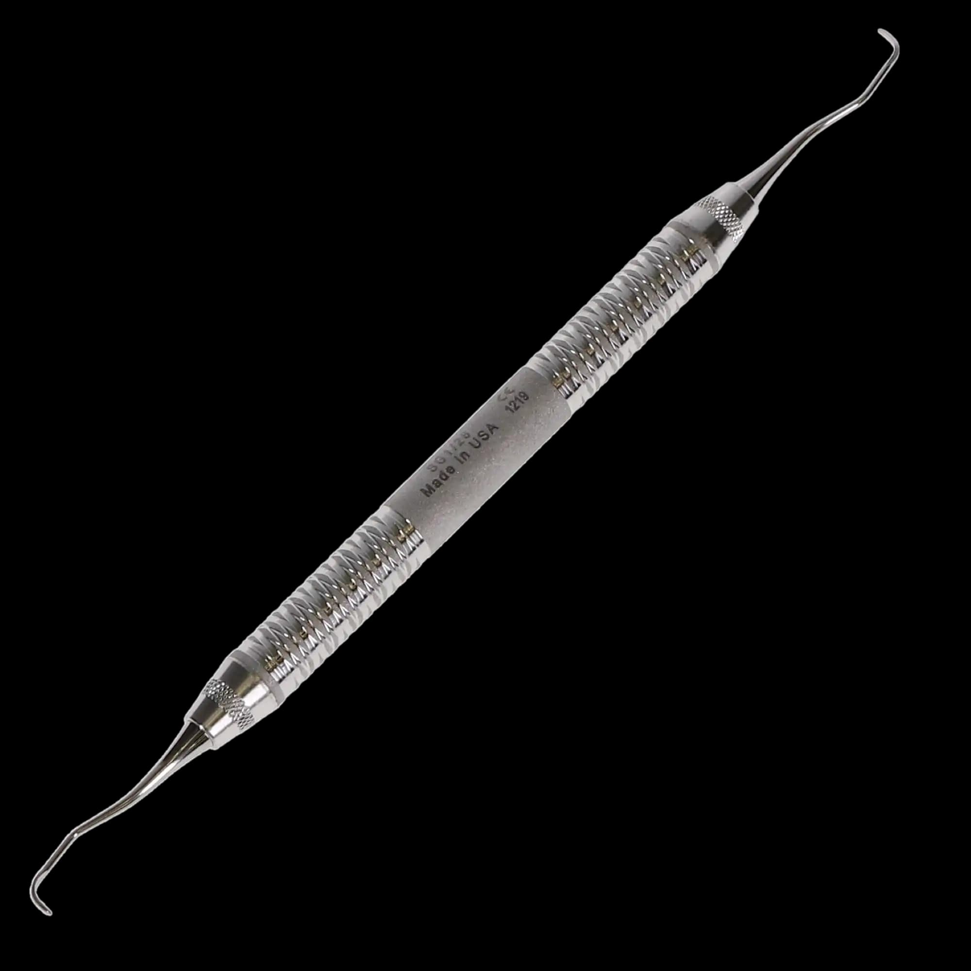 Hu-Friedy Gracey Curette 1/2, Double-Ended, #6 Satin Steel Handle, SG1/26 thumbnail 4