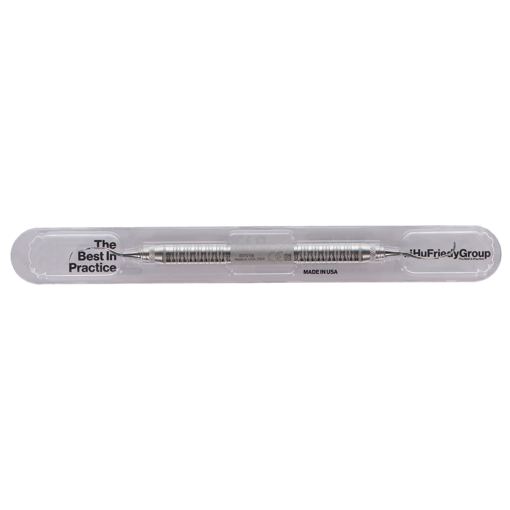 Hu-Friedy Gracey Curette 15/16, Double-Ended, #6 Satin Steel Handle, SG15/166 thumbnail 5