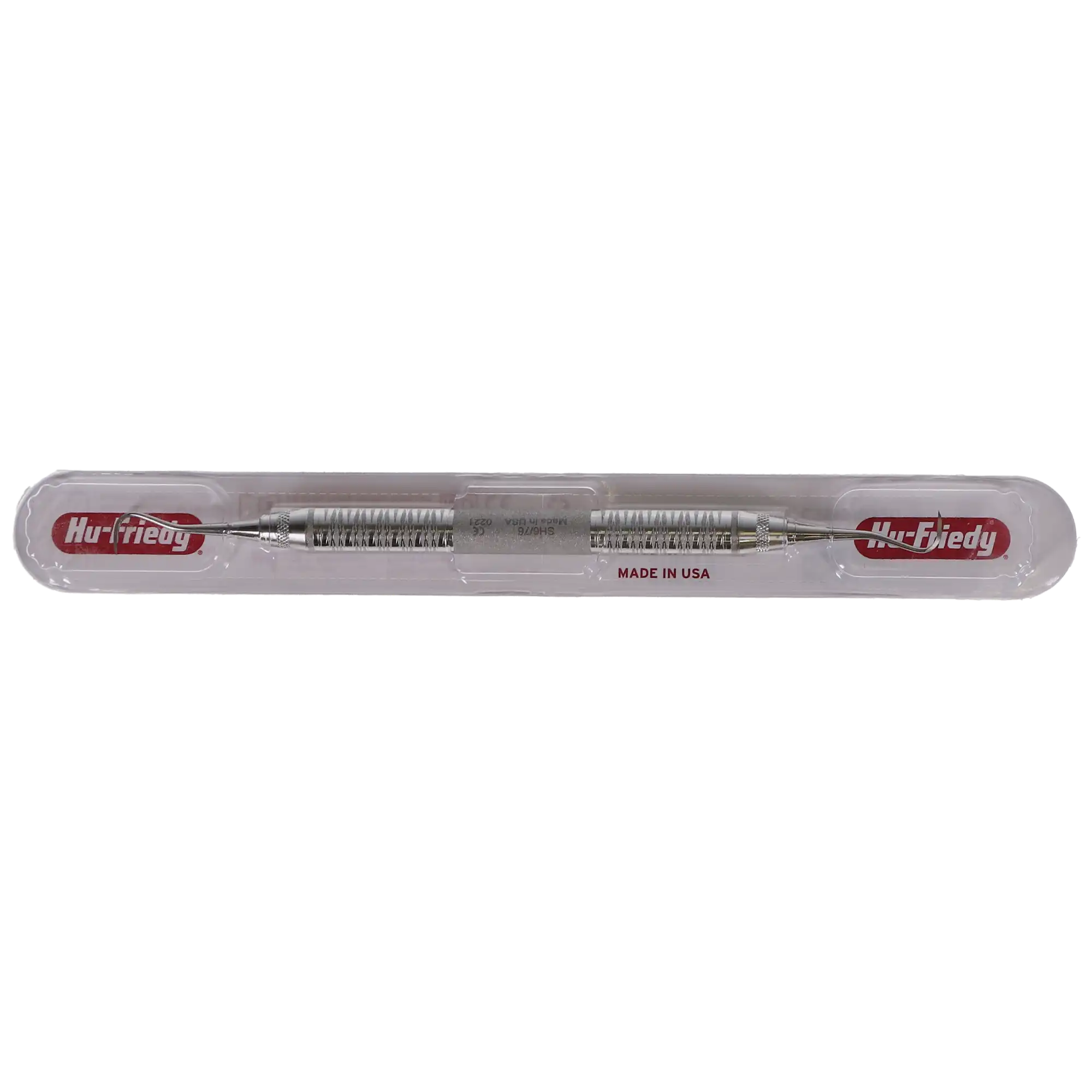 Hu-Friedy Sickle Scaler, Double-Ended, H6/H7 Hygienist, #6 Satin Steel Handle, 1/Pk, SH6/76E2 thumbnail 4