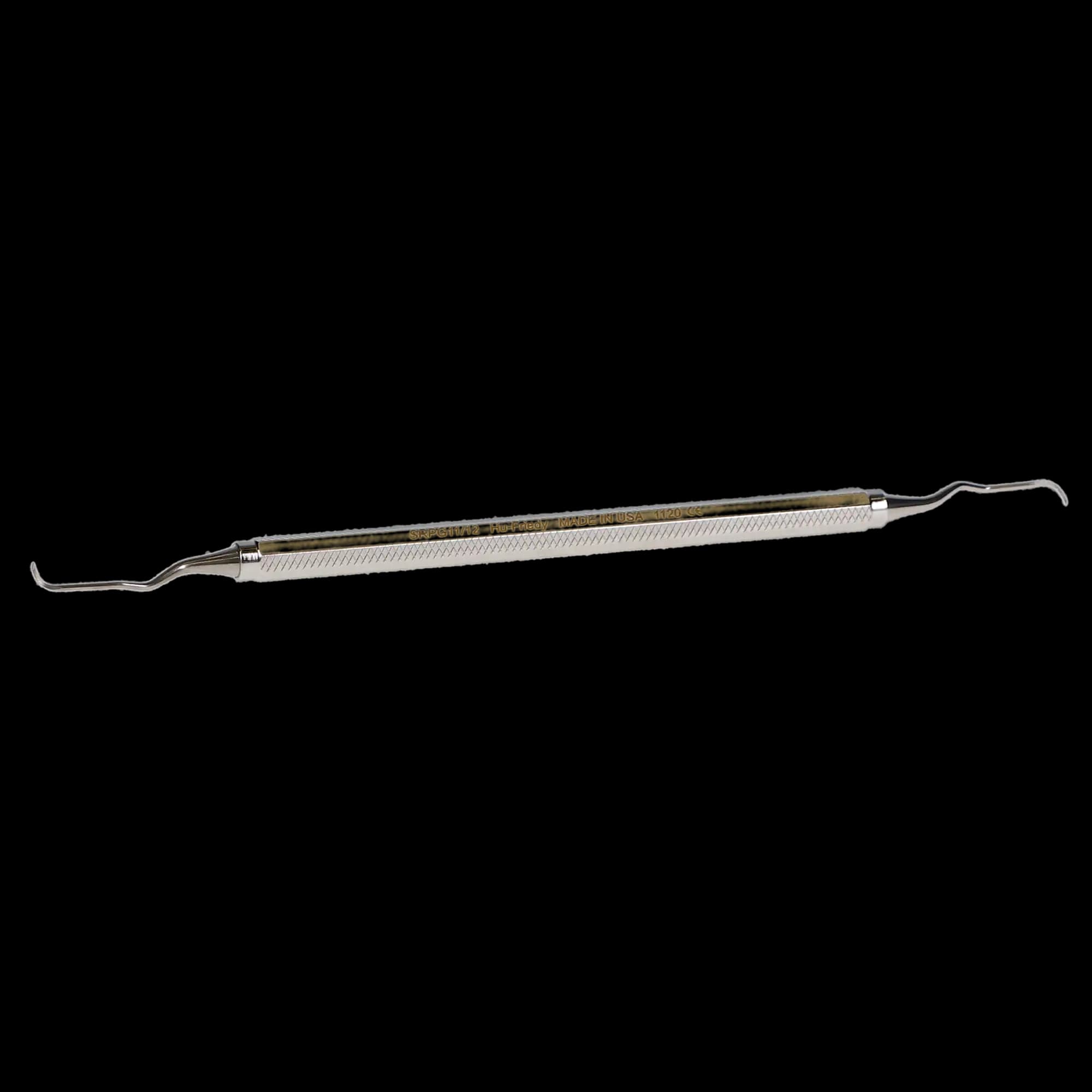 Hu-Friedy After Five Gracey Curette 11/12, Double-Ended, #2 Octagon Handle, SRPG11/12 thumbnail 2