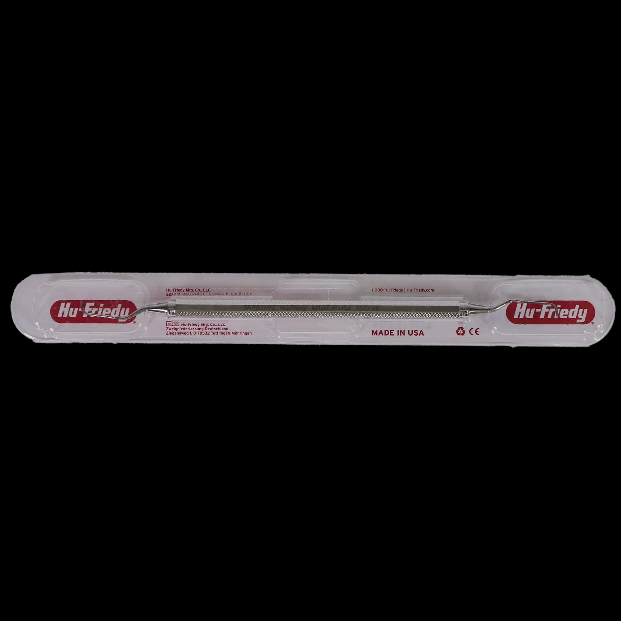 Hu-Friedy After Five Gracey Curette 11/12, Double-Ended, #2 Octagon Handle, SRPG11/12 thumbnail 5