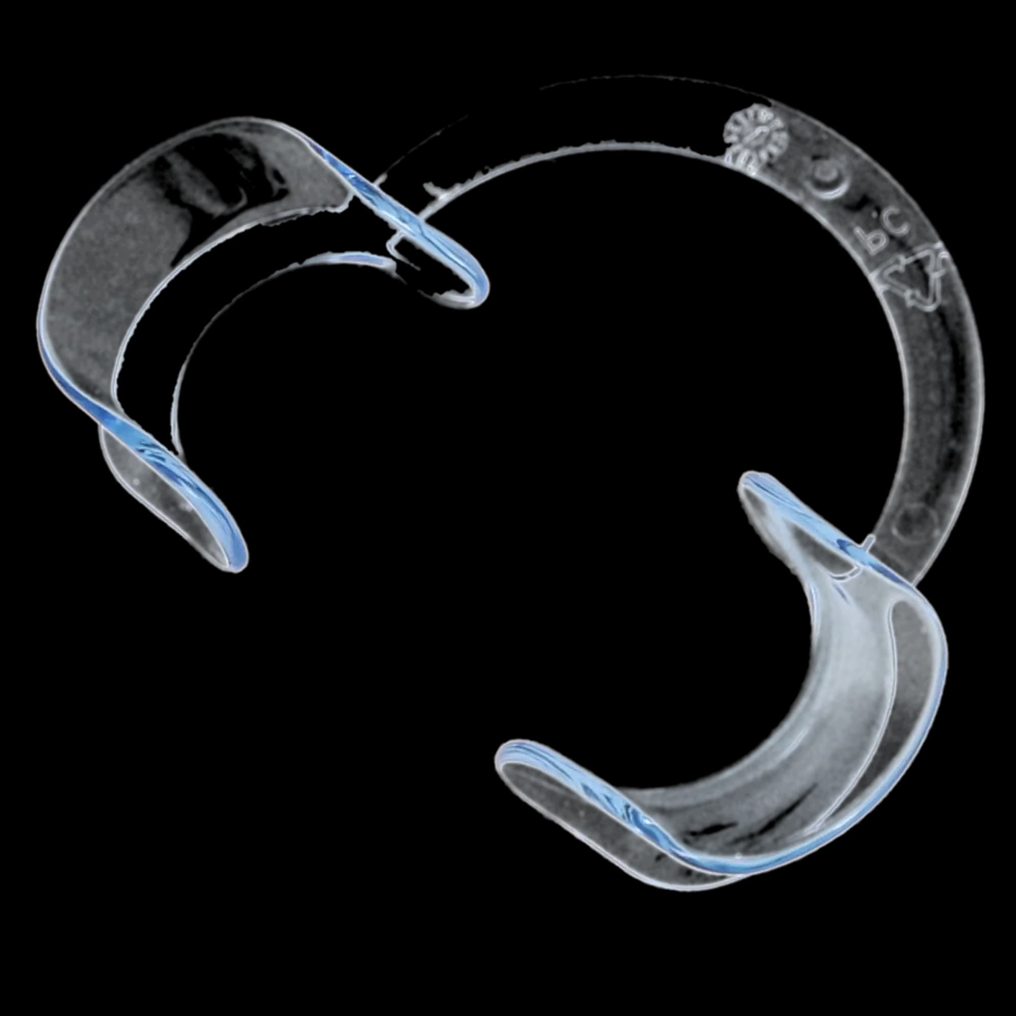 Hager Worldwide Spandex Lip & Cheek Retractor, Child, Clear, 2/Pk, 605455 thumbnail 4