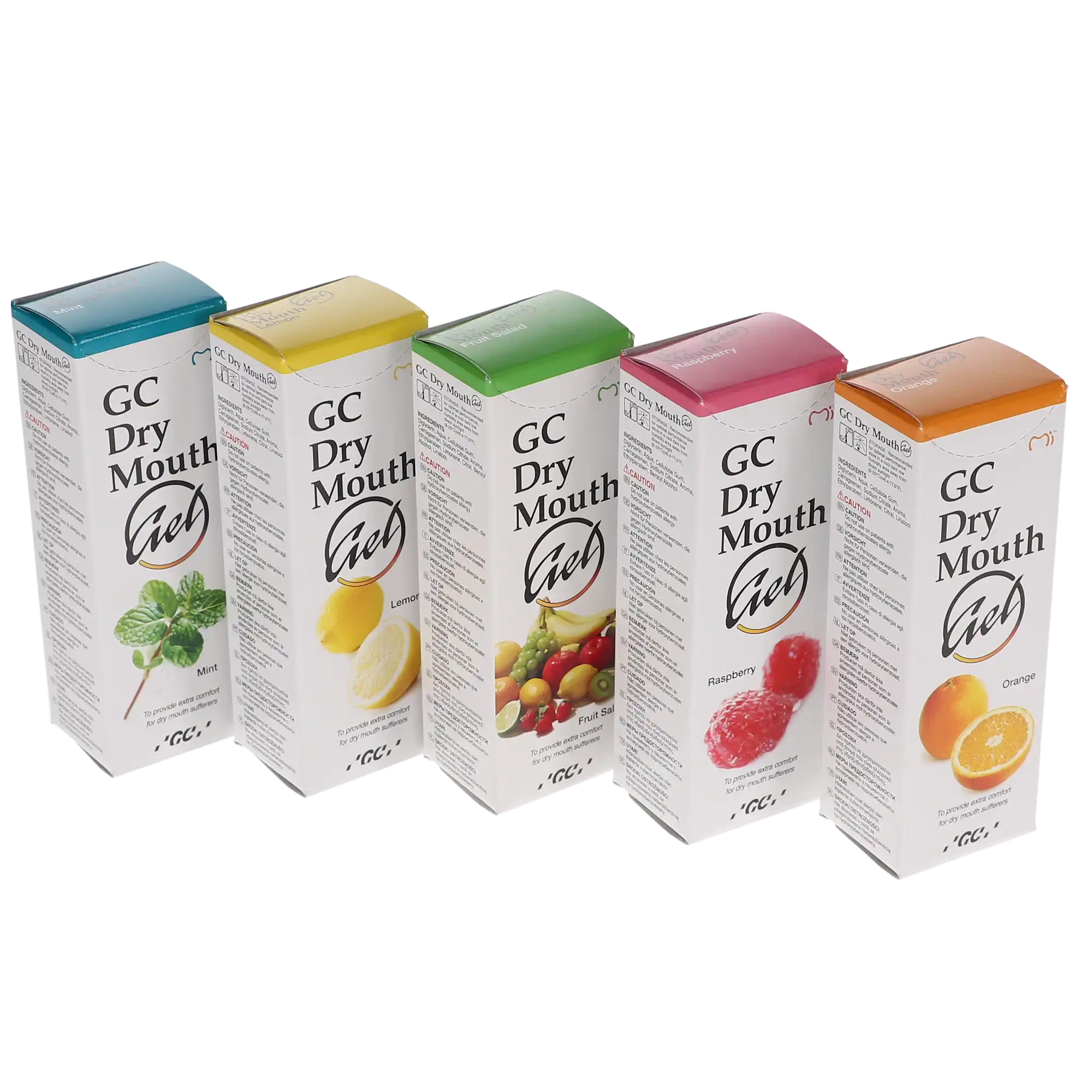GC Dry Mouth Gel, Assorted Flavors, 40 g Tubes, 10/Box, 002526 thumbnail 8