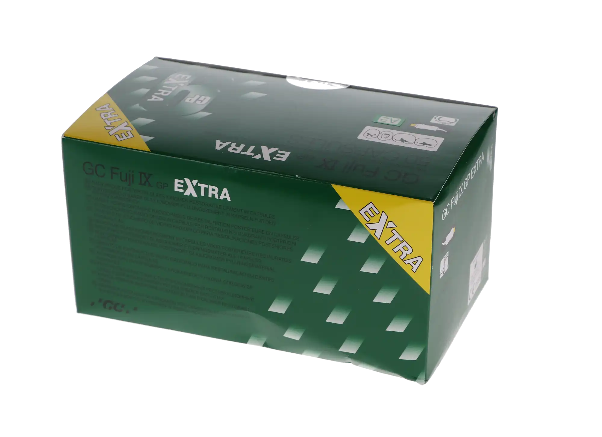 GC Fuji IX GP Extra Glass Ionomer Restorative Capsules, A2, 0.14 ml, 48/Pk, 002535 thumbnail 5