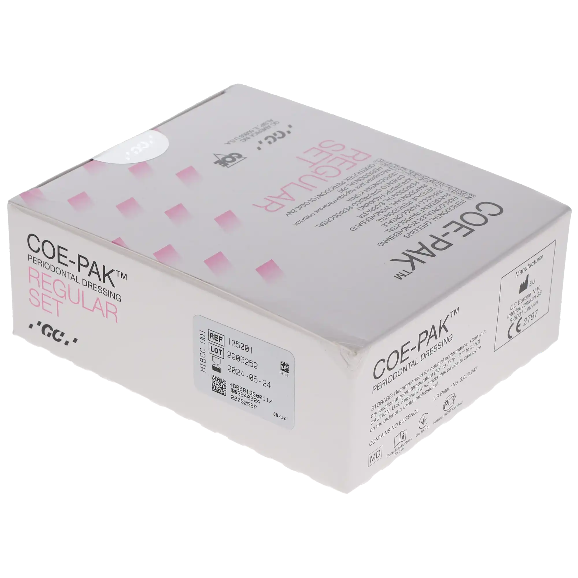 Coe-Pak Periodontal Dressing, Regular Set, Standard Kit, 135001 thumbnail 4