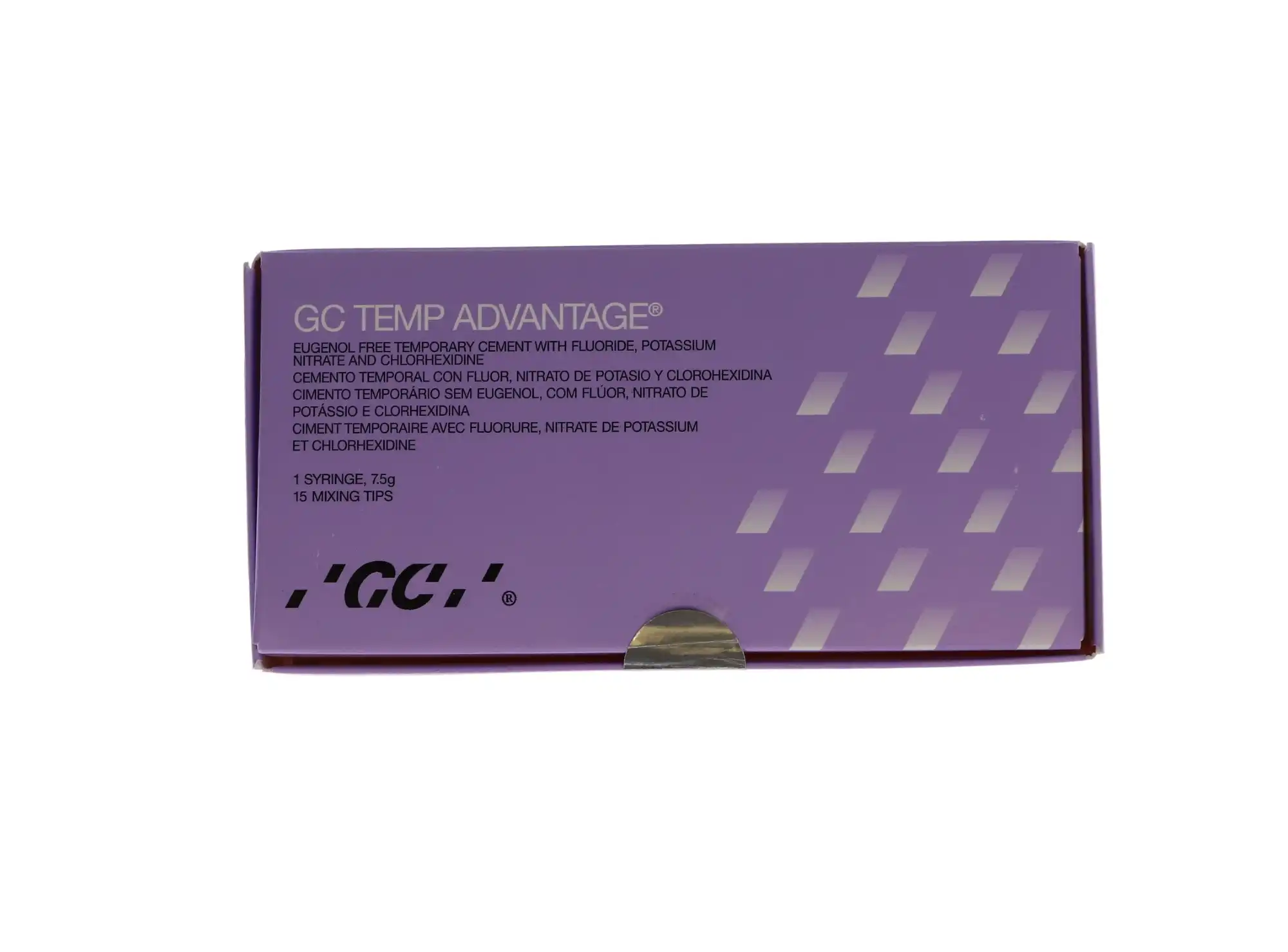 GC Temp Advantage Eugenol-Free Temporary Cement Starter Package, 7.5 g Automix Syringe with 15 Mixing Tips, 136505 thumbnail 14