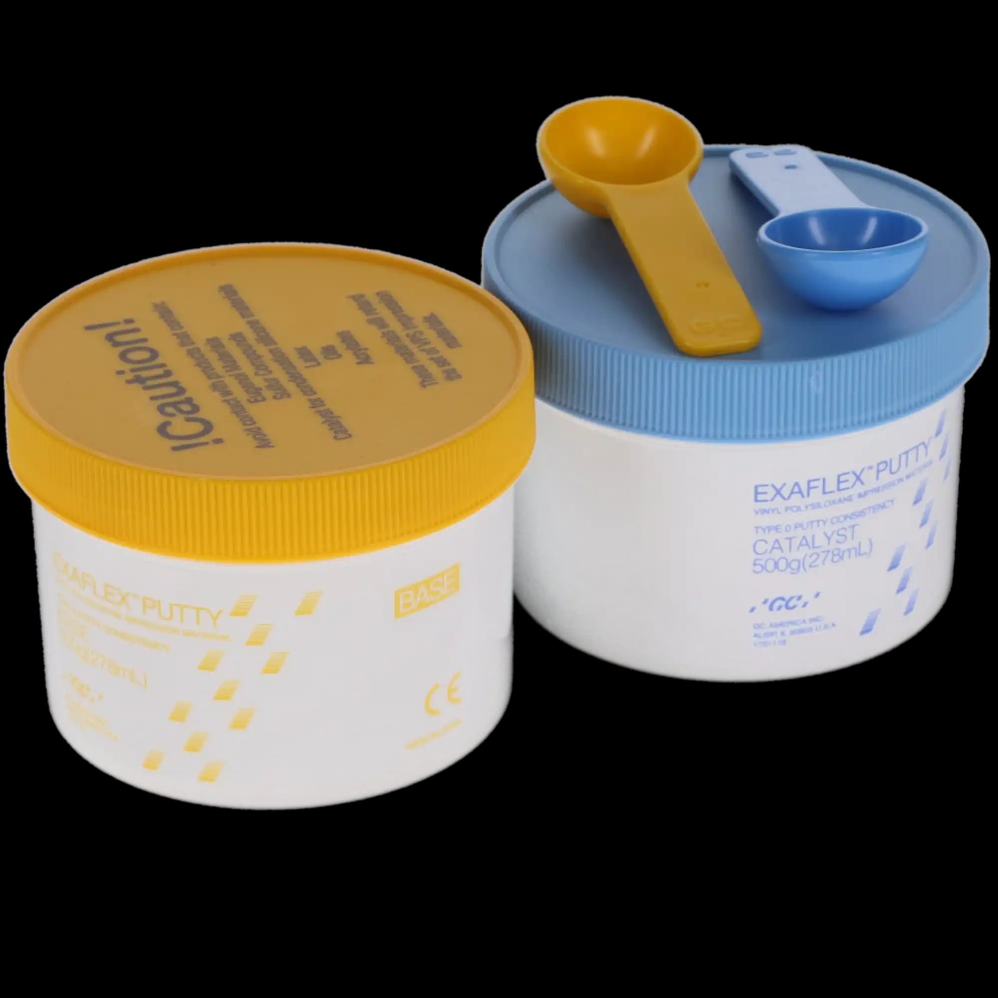 GC America Exaflex Hydrophilic VPS Impression Material, Putty Standard Pack, 500 g Base & Catalyst, 1/Pk, 138301 thumbnail 3