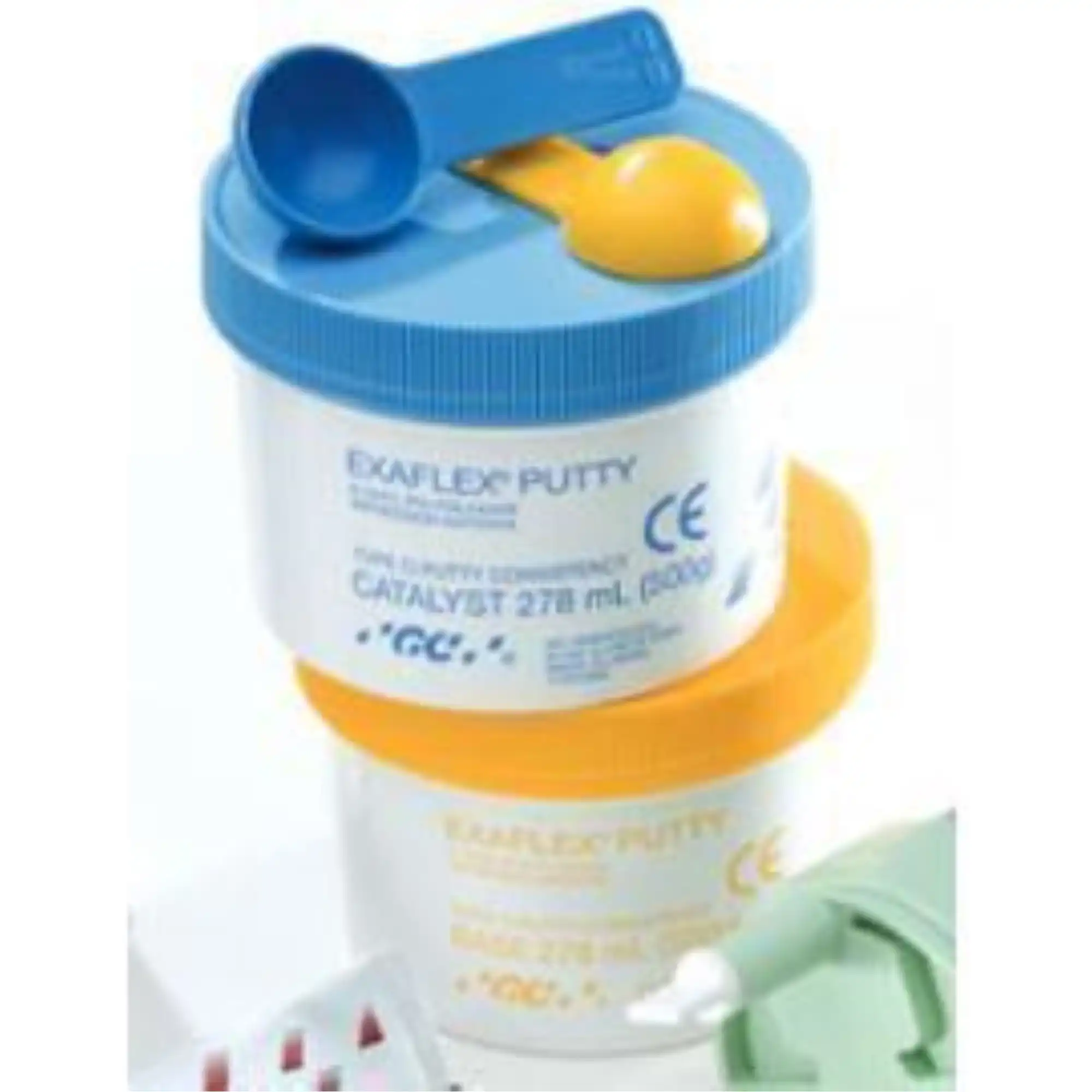 Exaflex Hydrophilic VPS Impression Material, Putty Clinic Pack, 5/Set, 138885 - Exaflex Hydrophilic VPS Impression Material, Putty Clinic Pack, 5/Set - Image 1