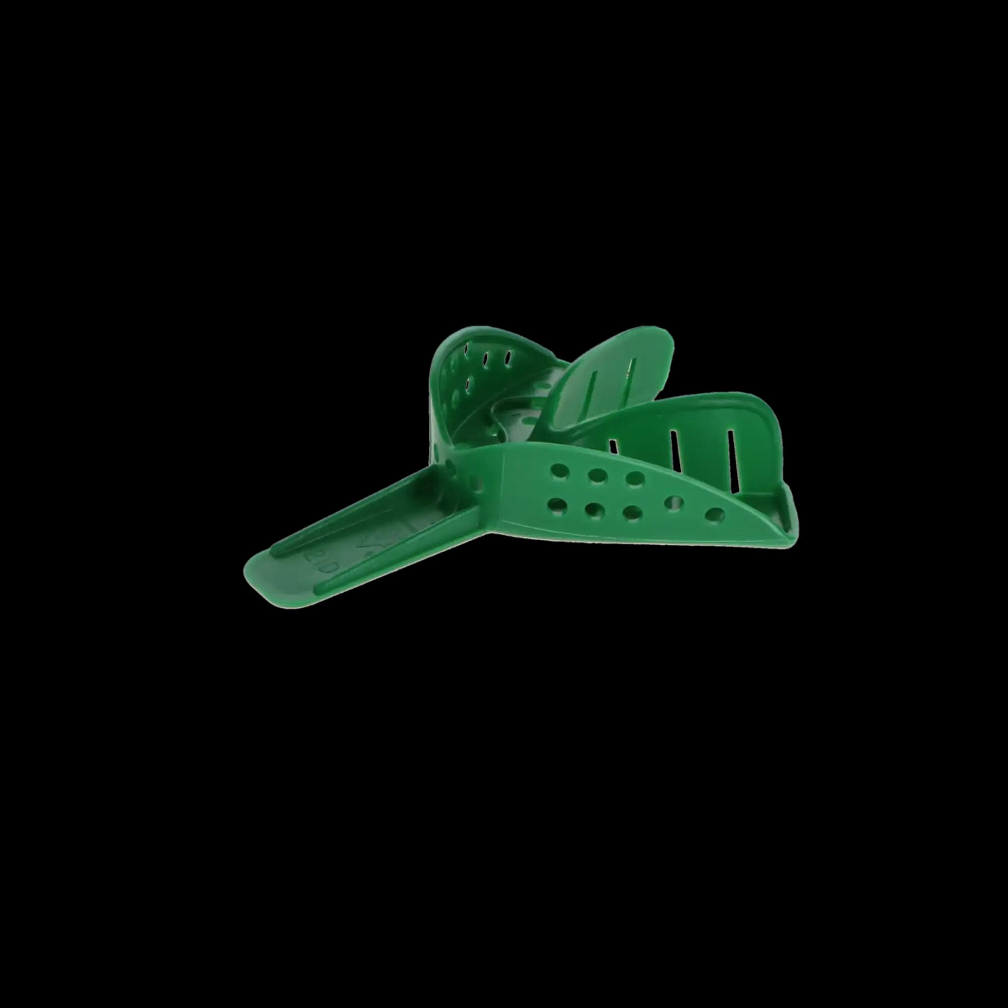 GC America COE Disposable Plastic Impression Spacer Trays, #1D Large Upper, 12/Pk, 250011 thumbnail 2