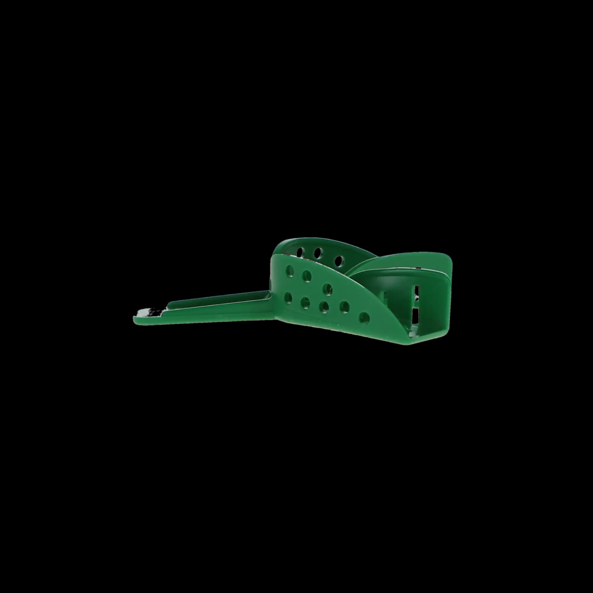 COE Spacer Disposable Perforated Impression Trays, #4D Medium Upper, Full Arch, Green, 12/Bag, 250412 thumbnail 2