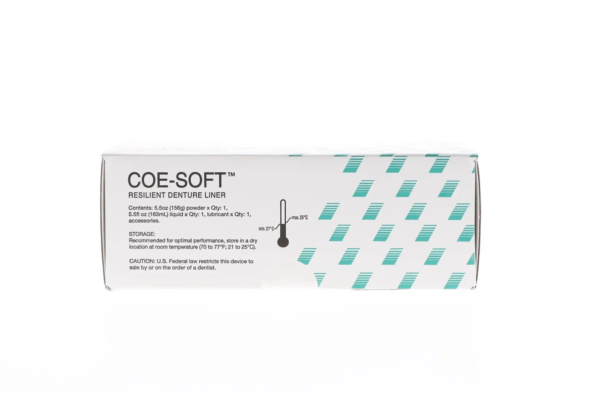 Coe-Soft Resilient Denture Liner Professional Package, Self-Cure, 5.5 oz Powder & 5.5 oz Liquid, 1/Pk, 344011 thumbnail 14