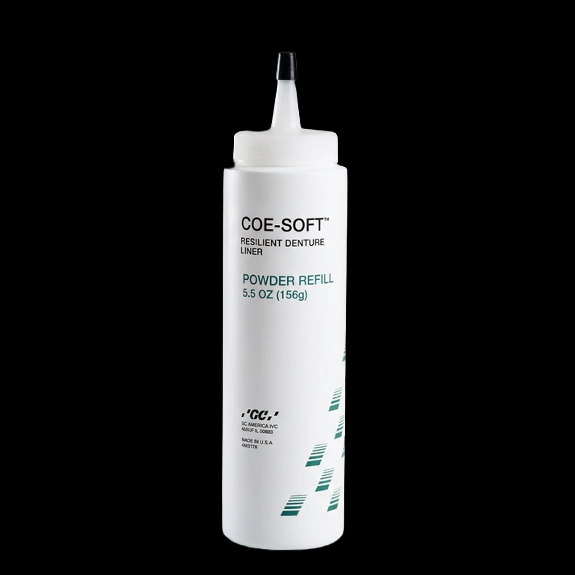 Coe-Soft Resilient Denture Reline Material, Powder Refill, 5.5 oz, 1/Pk, 344002 - Coe-Soft Resilient Denture Reline Material, Powder Refill, 5.5 oz, 1/Pk - Image 1