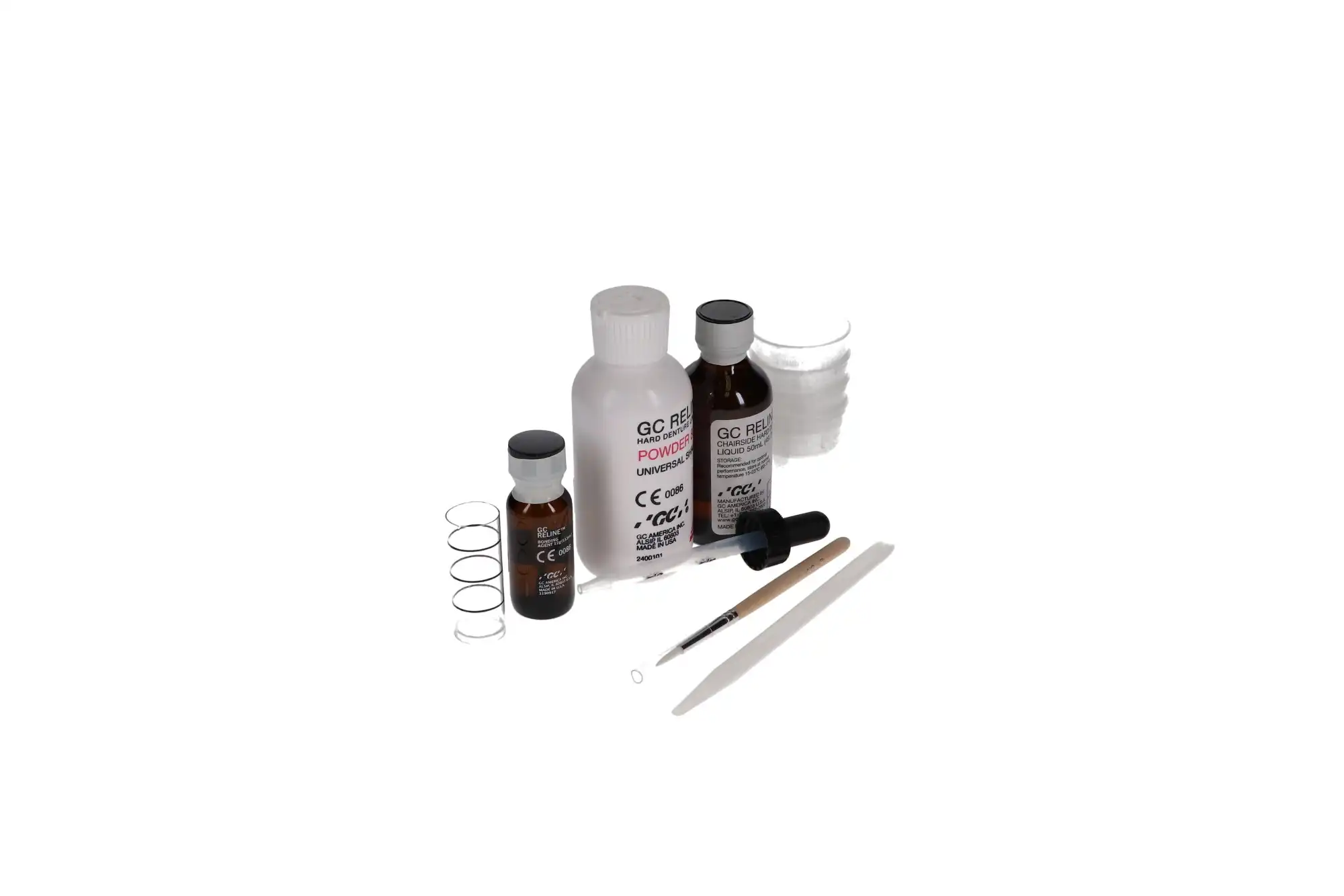 GC Reline Hard Denture Chairside Reline Material, Standard Pack, 346001 thumbnail 11