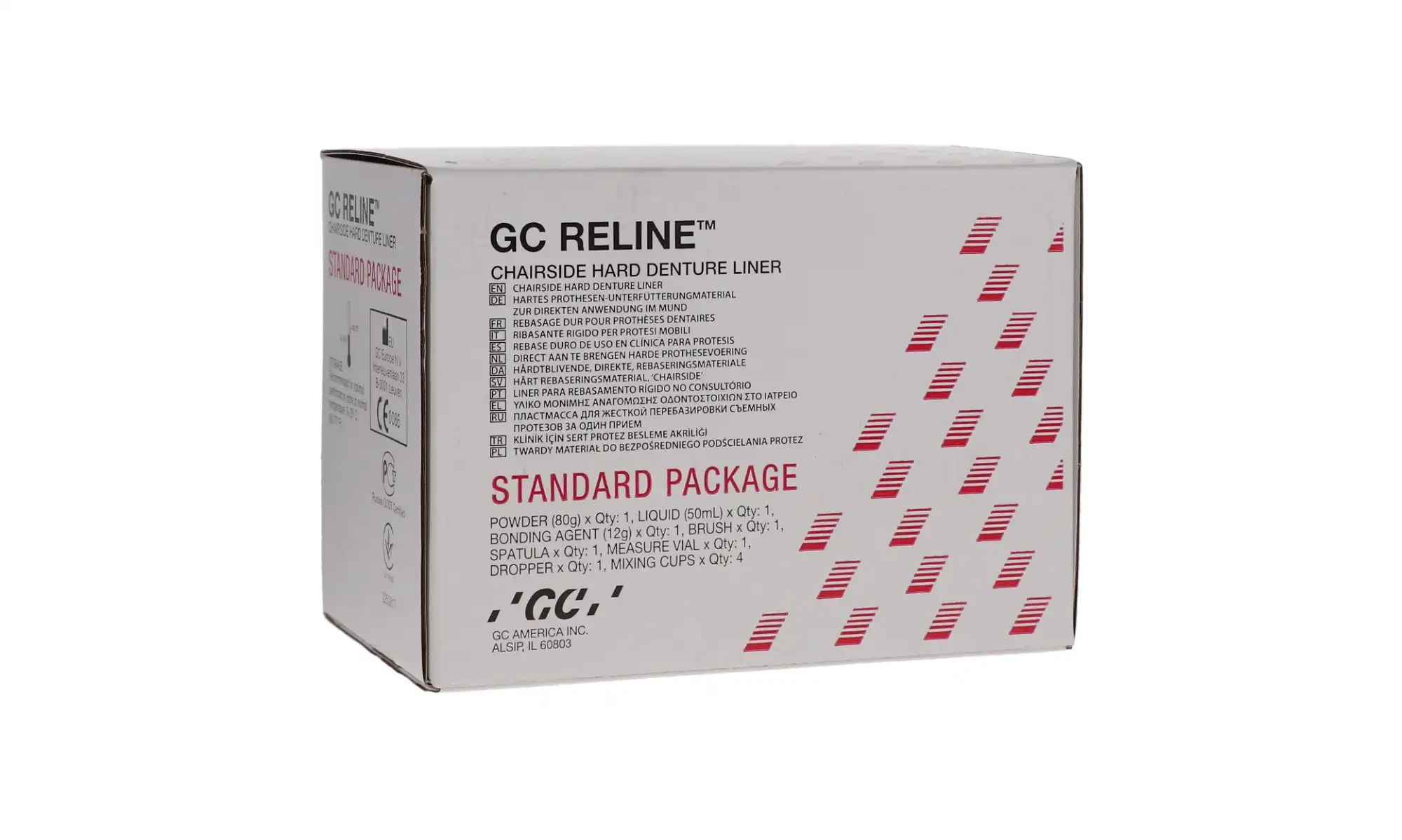 GC Reline Hard Denture Chairside Reline Material, Standard Pack, 346001 thumbnail 12