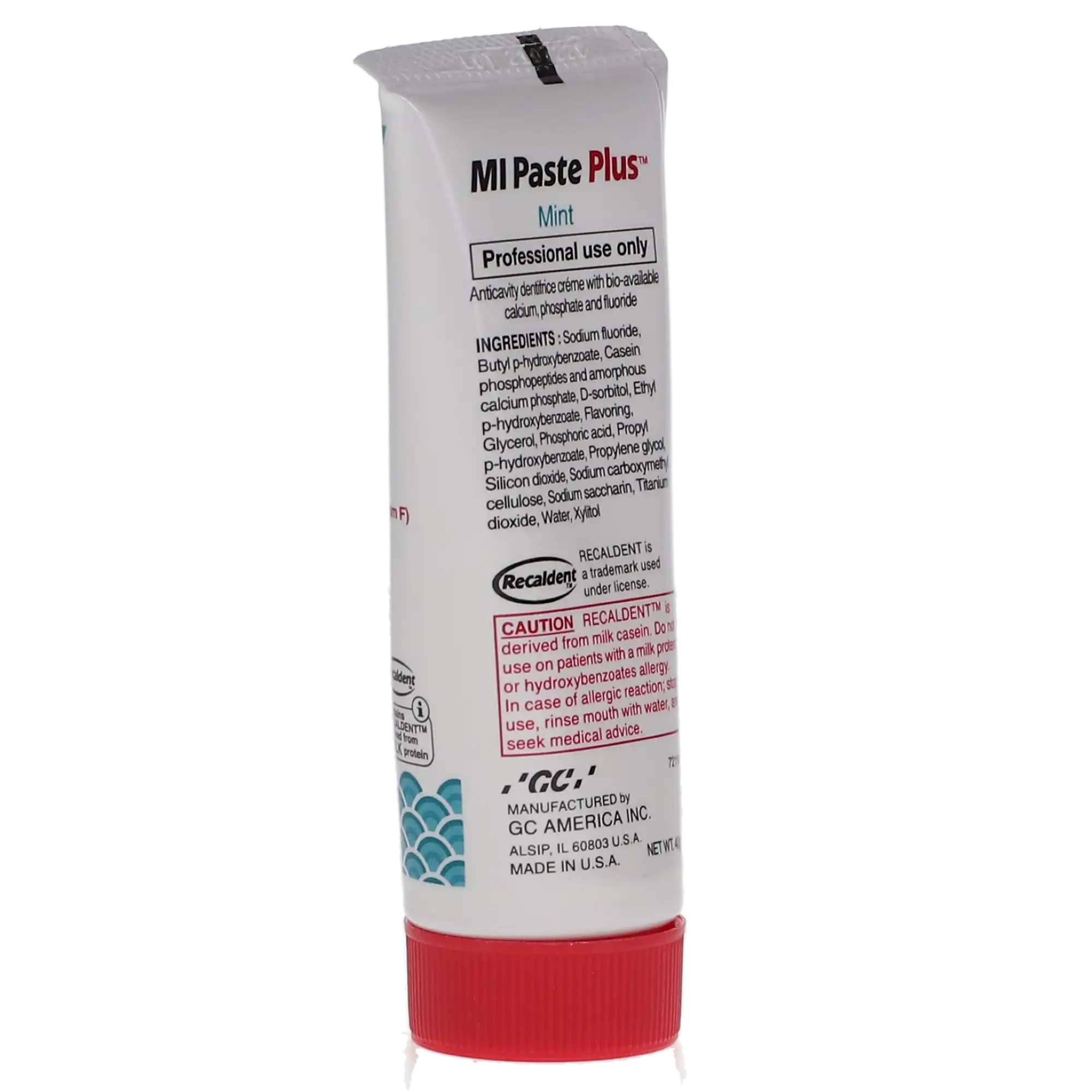 GC America MI Paste Plus Mint Topical Tooth Crème with RECALDENT and Fluoride, 40 g Tubes, 10/Box, 422621 thumbnail 11