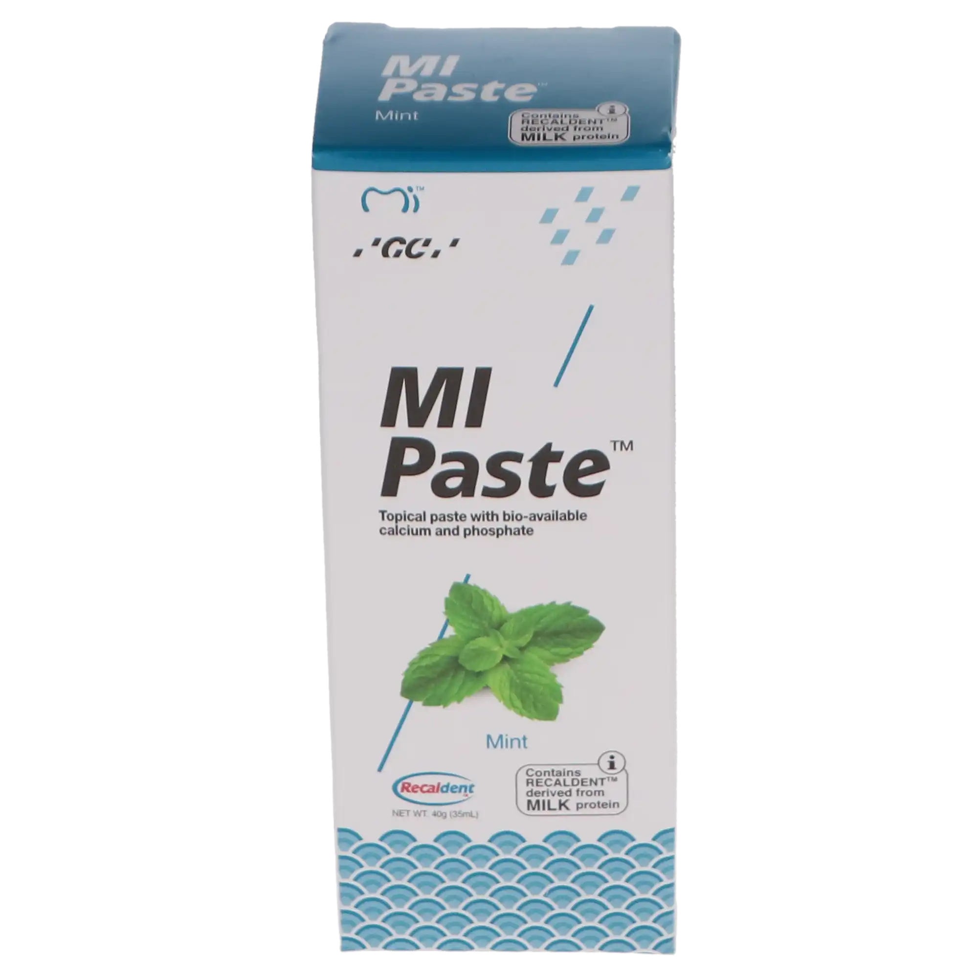 MI Paste Topical Tooth Creme, Mint, 40 g Tubes, 10/Pk, 423679 thumbnail 4