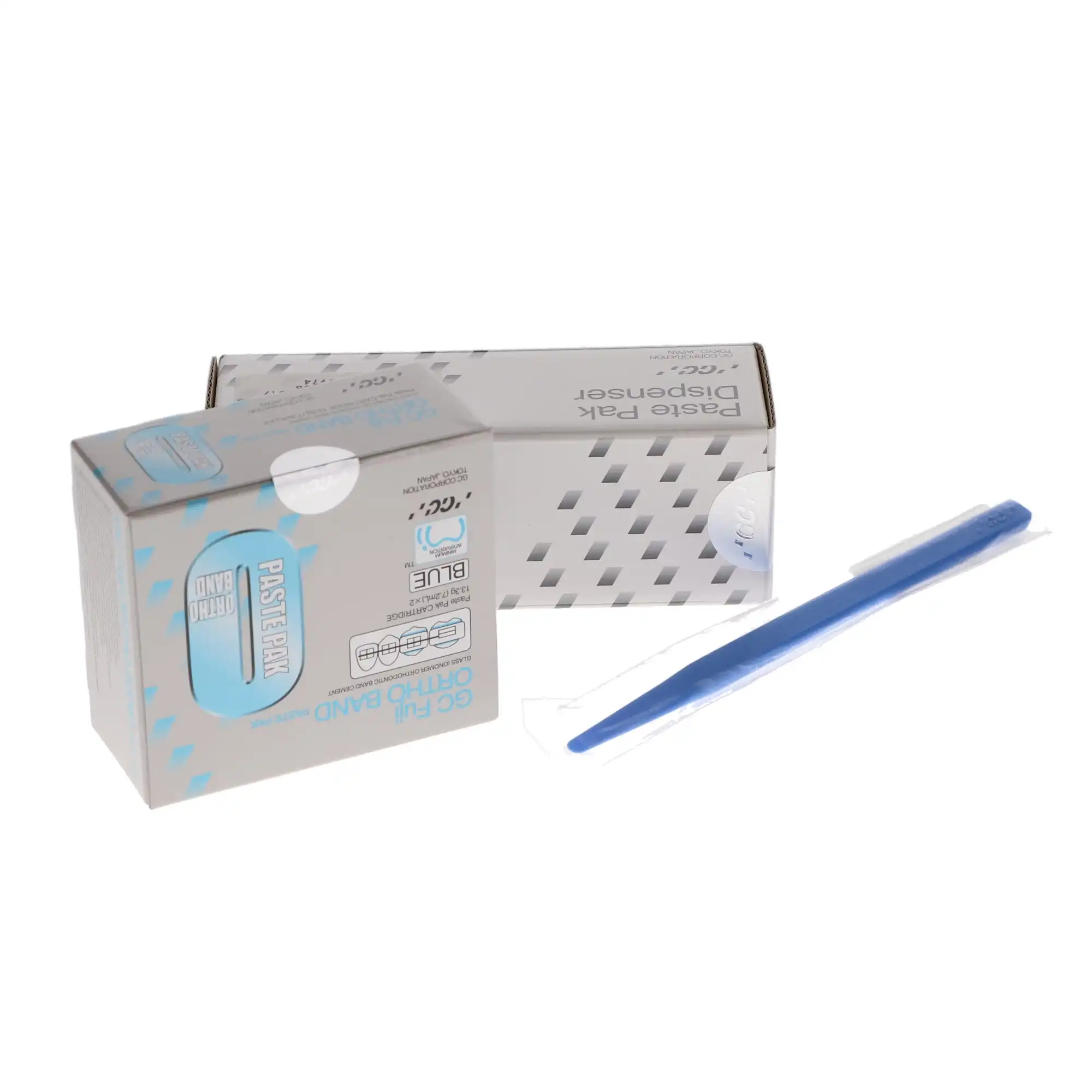 GC Fuji ORTHO BAND Paste Pak Starter Kit, Blue Resin-Modified Glass Ionomer Orthodontic Band Cement, 2 x 13.3 g (7.2 mL) Cartridges, 439460 thumbnail 18