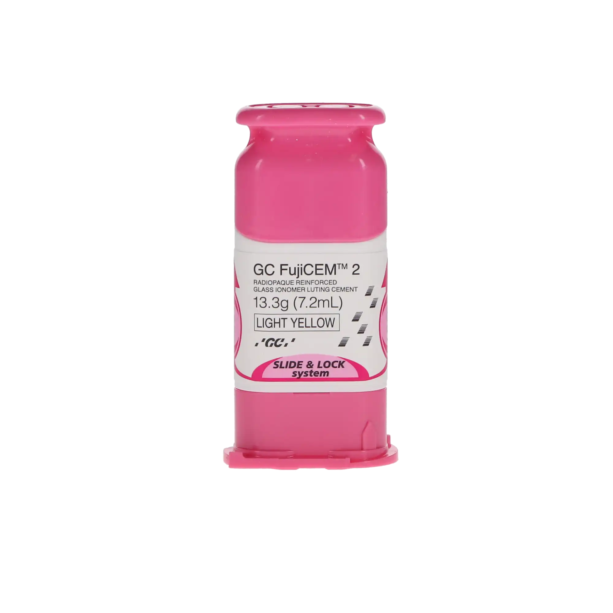 FujiCEM 2 Glass Ionomer Luting Cement, Automix Package with Slide & Lock Tips, 2 x 7.2 ml Cartridges, 42 Mixing Tips, 1/Pk, 441000 thumbnail 6