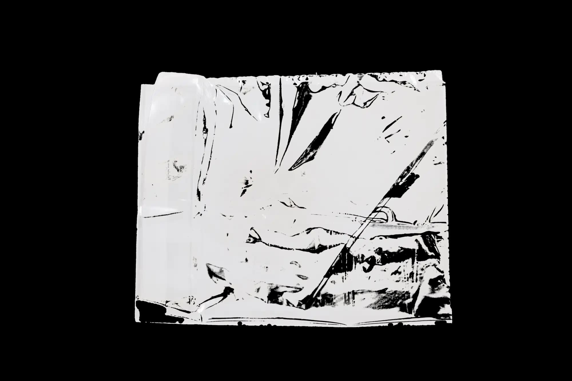 Brixton Disposable Plastic Headrest Covers, Large, 10" x 14.5", Clear, 250/Box, 501L thumbnail 2