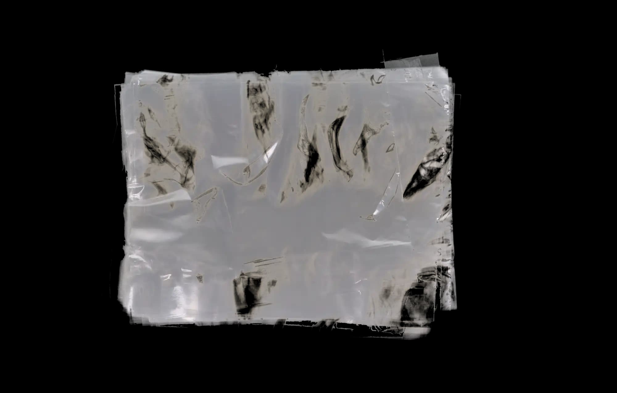Brixton Disposable Plastic Headrest Covers, Regular, Clear, 10" x 11.25", 250/Box, 501R thumbnail 3