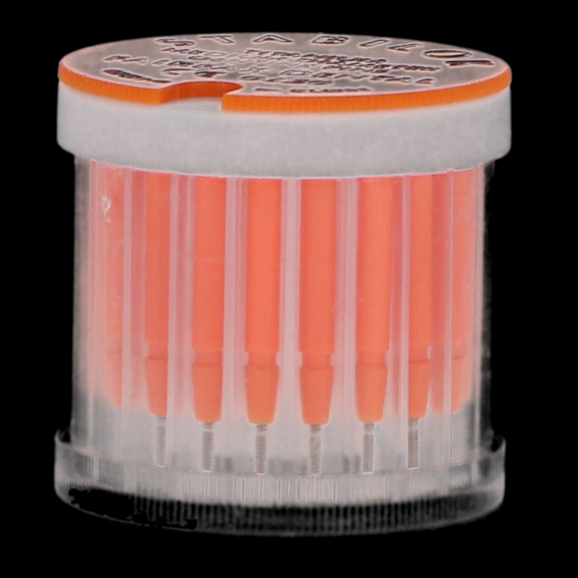 Stabilok Dentin Pins, Titanium, Standard Kit, 0.027" (Orange), 20/Pk with 1 Drill, Ref 50048 - Stabilok Dentin Pins, Titanium, Standard Kit, 0.027", Orange, 20/Pk - Image 1