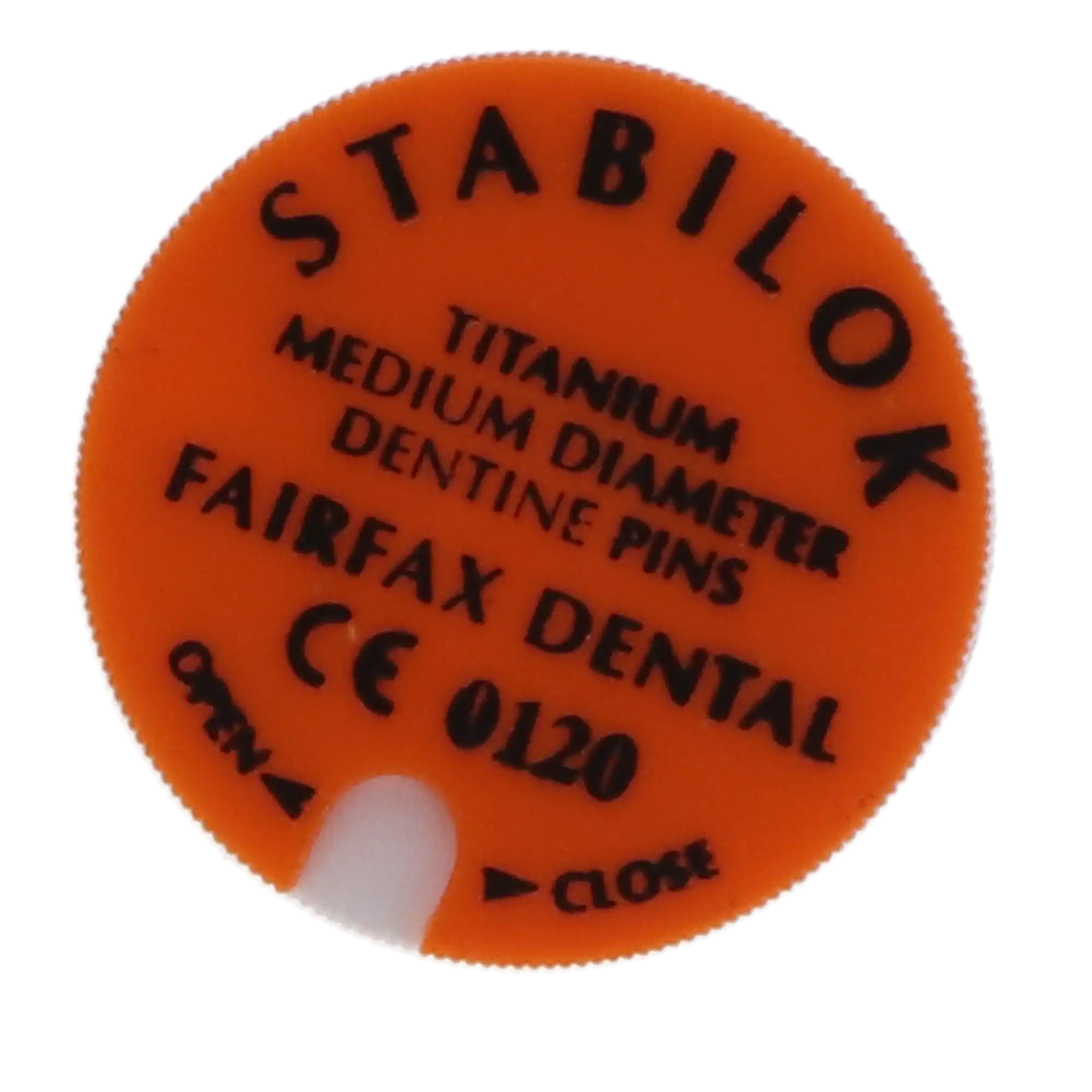 Stabilok Dentin Pins, Titanium, Standard Kit, 0.027" (Orange), 20/Pk with 1 Drill, Ref 50048 thumbnail 5