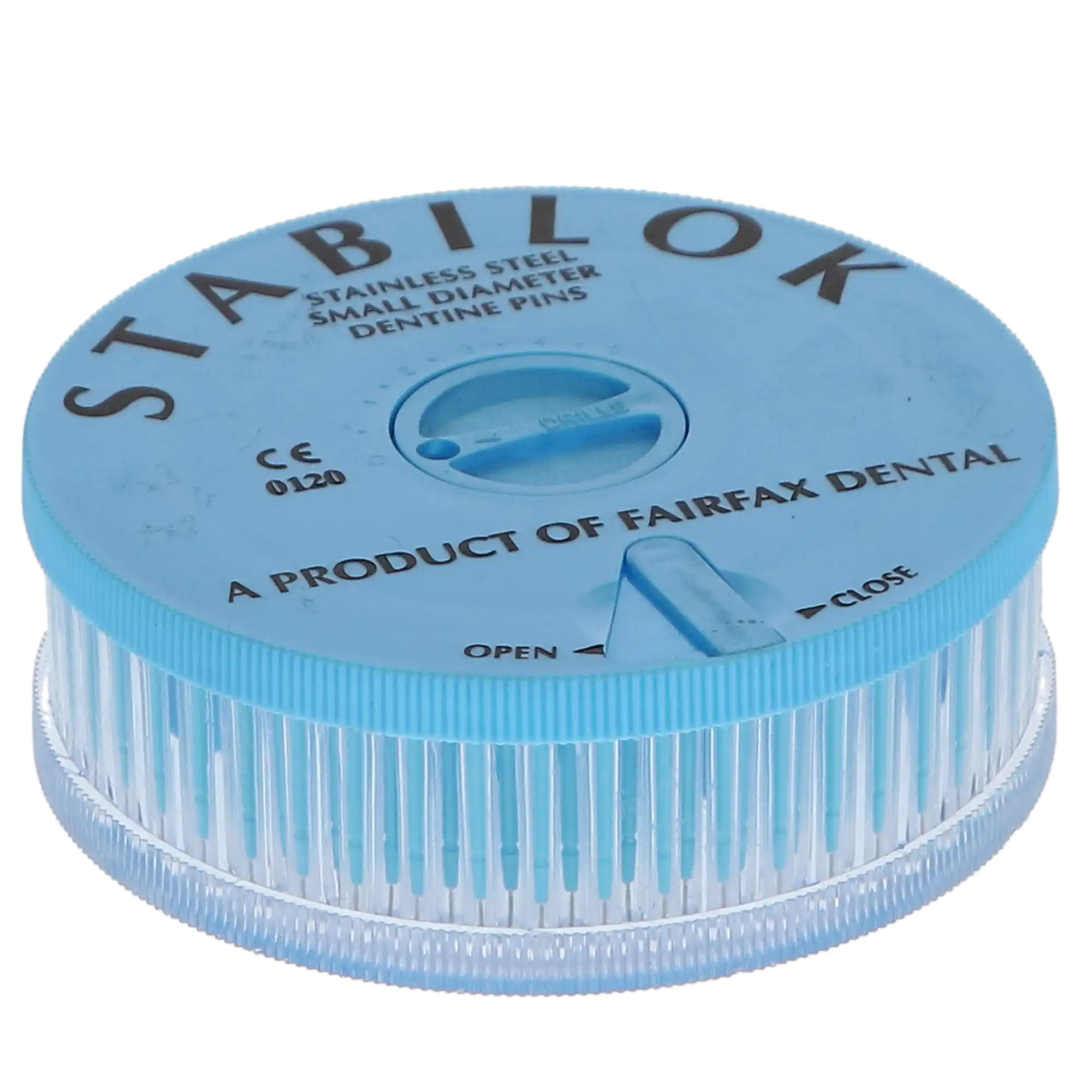 Stabilok Dentin Pins, Stainless Steel, Economy Kit, 0.021", Blue, 100/Pk, 60048 thumbnail 2