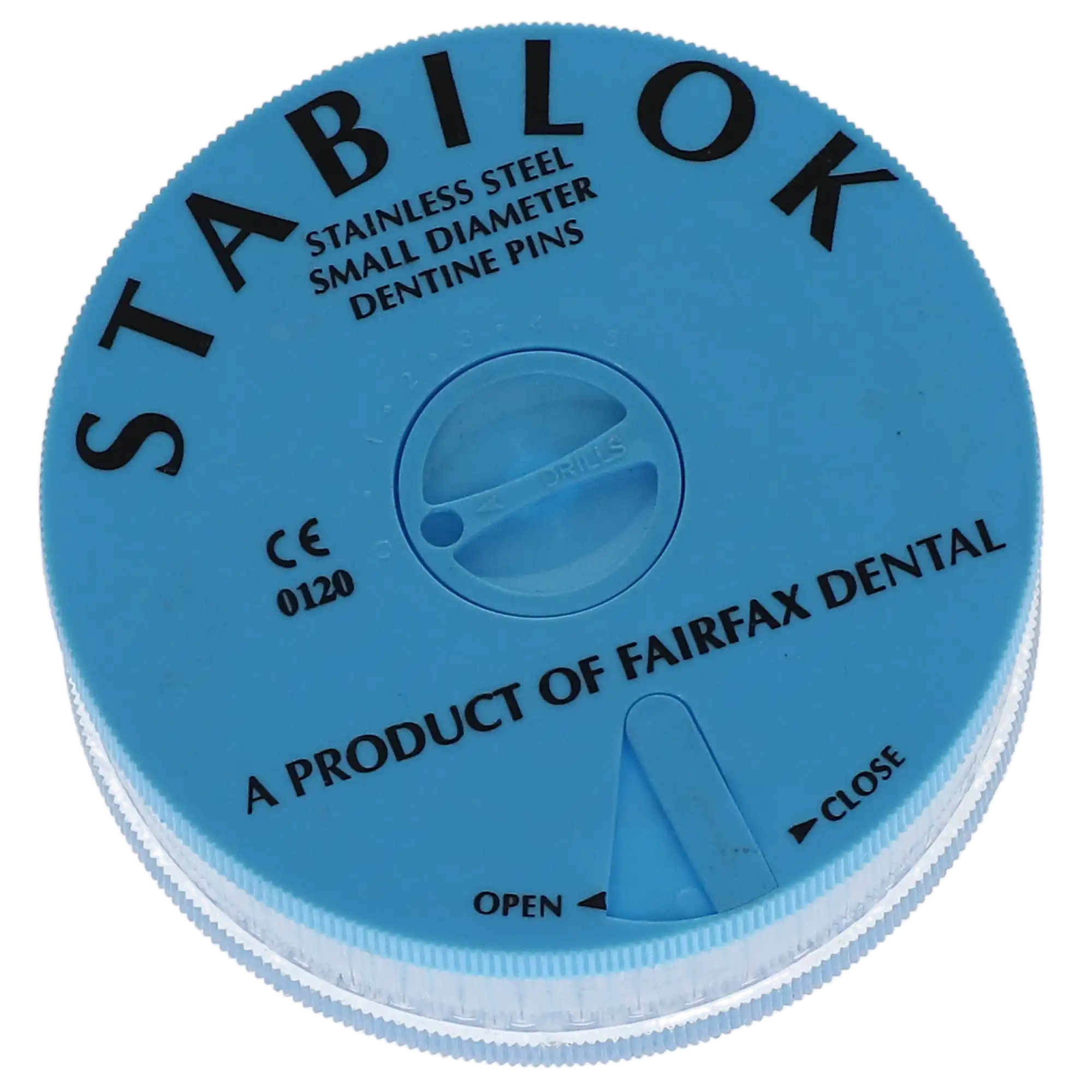 Stabilok Dentin Pins, Stainless Steel, Economy Kit, 0.021", Blue, 100/Pk, 60048 thumbnail 3