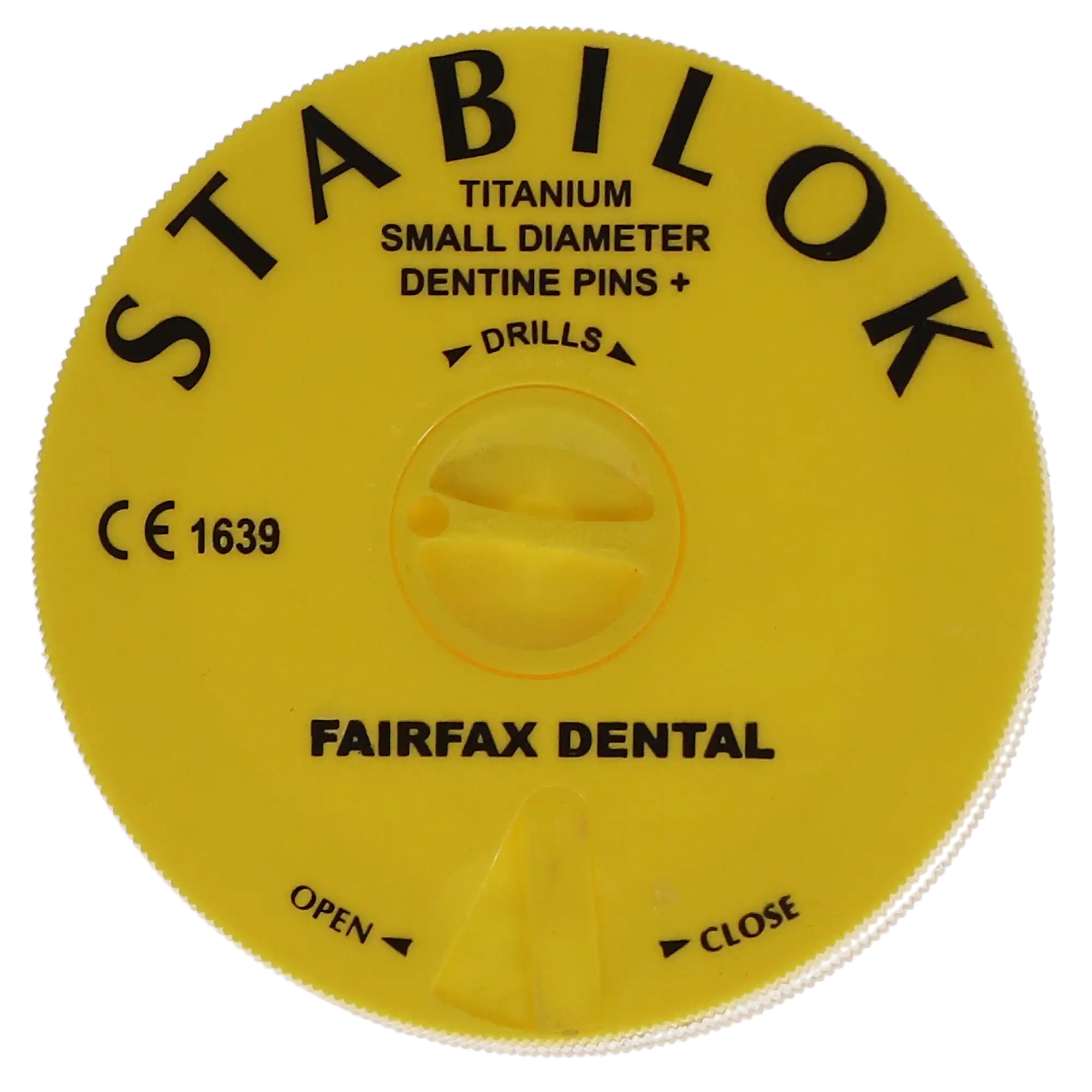 Stabilok Dentin Pins, Titanium, Economy Kit, 0.021" (Yellow), 100 Pins + 5 Drills, 60050 thumbnail 5