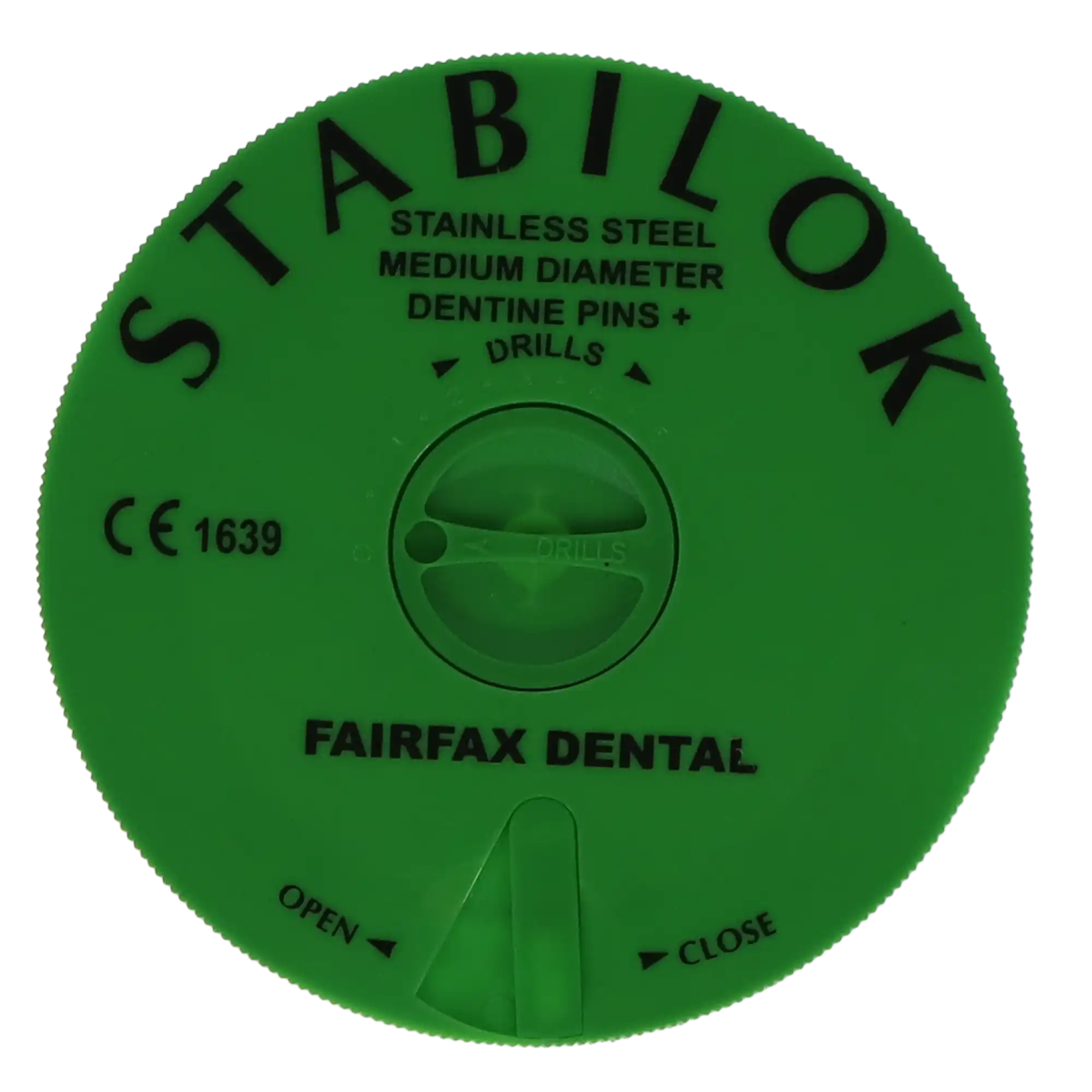 Stabilok Dentin Pins, Stainless Steel, Economy Kit, 0.027" (Green), 100 Pins + 5 Drills, 60052 thumbnail 5