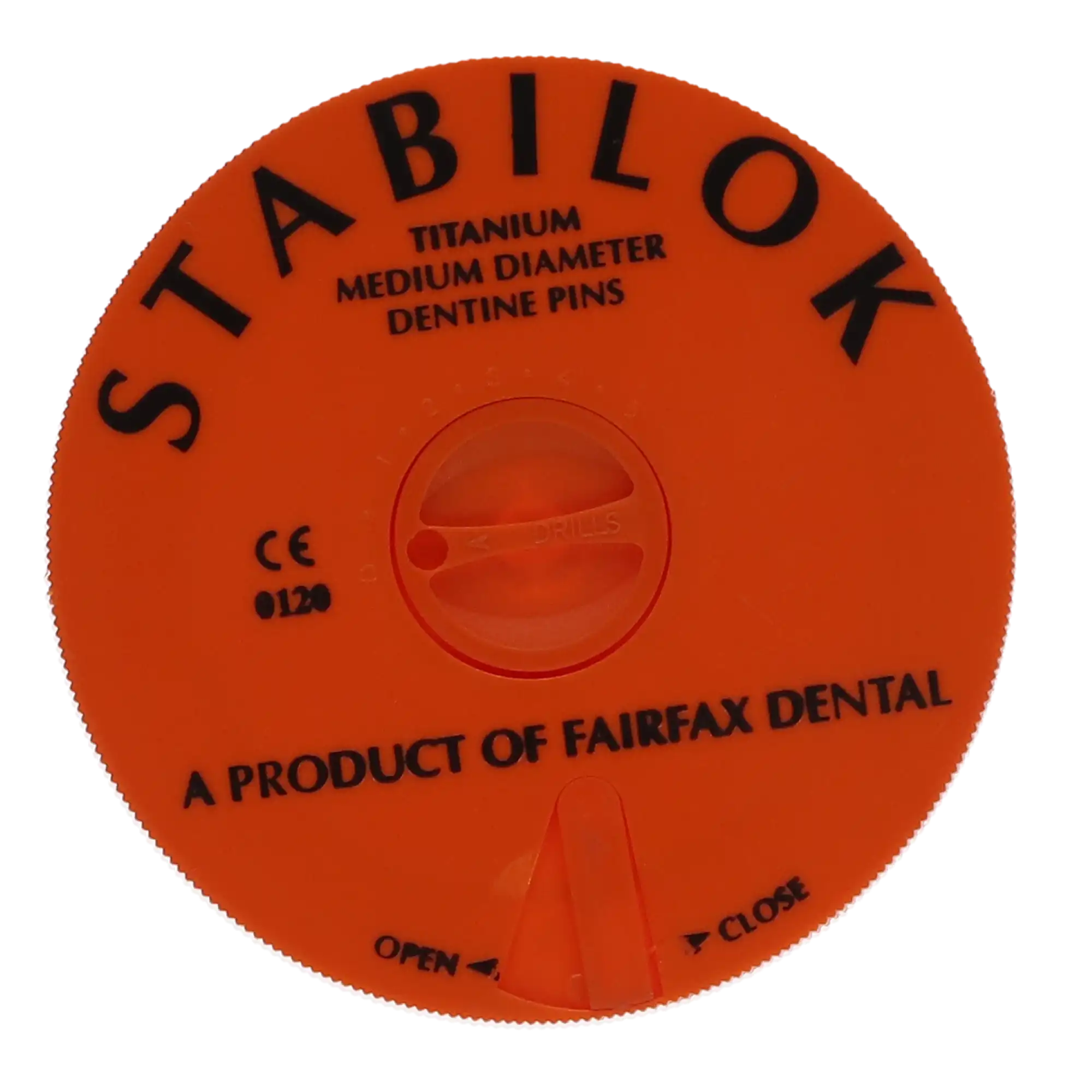 Stabilok Dentin Pins, Titanium, Economy Kit, 0.027" (Orange), 100 Pins + 5 Drills, 60054 thumbnail 5